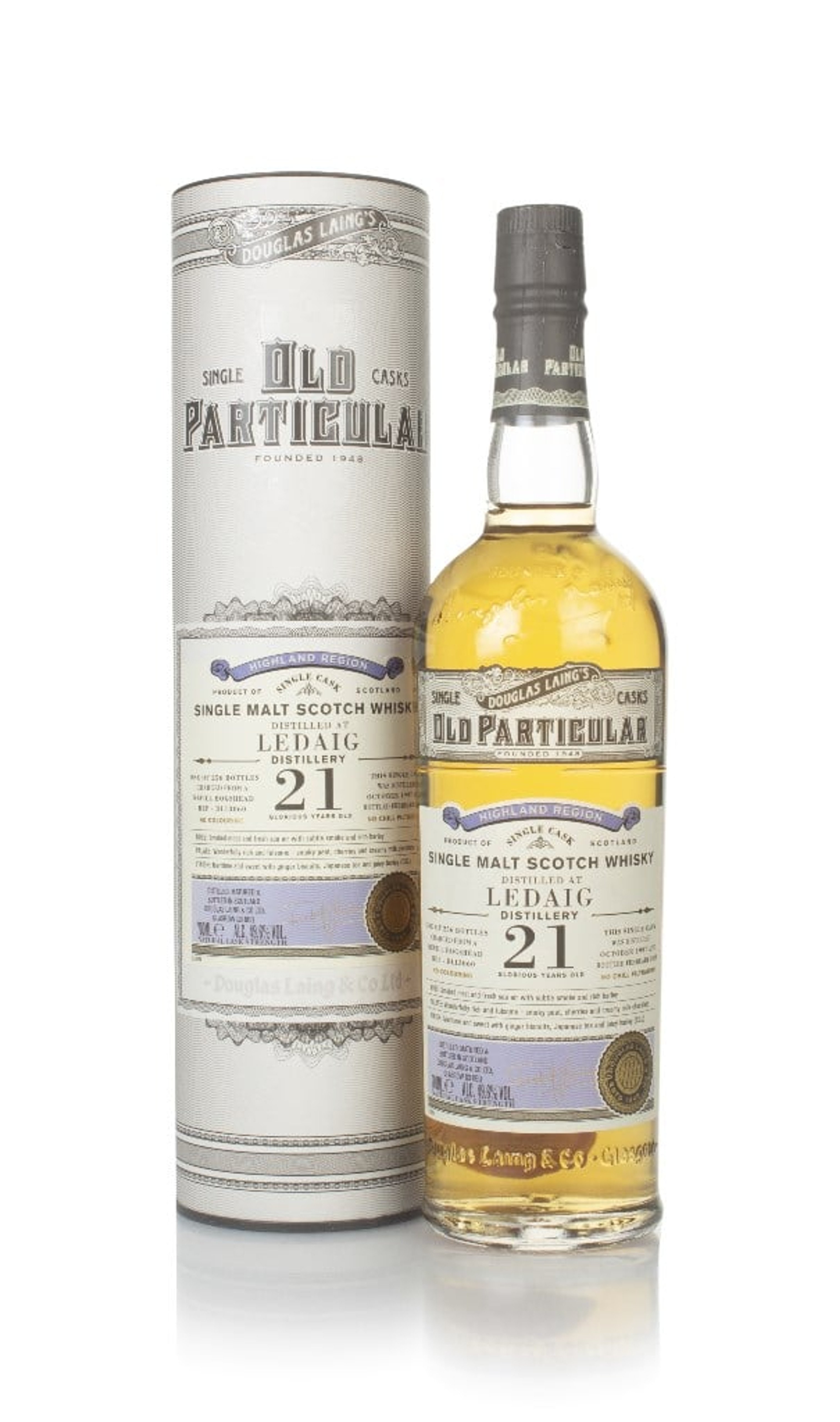 Ledaig 21 Year Old 1997 (cask 13060) - Old Particular (Douglas Laing) 70cl