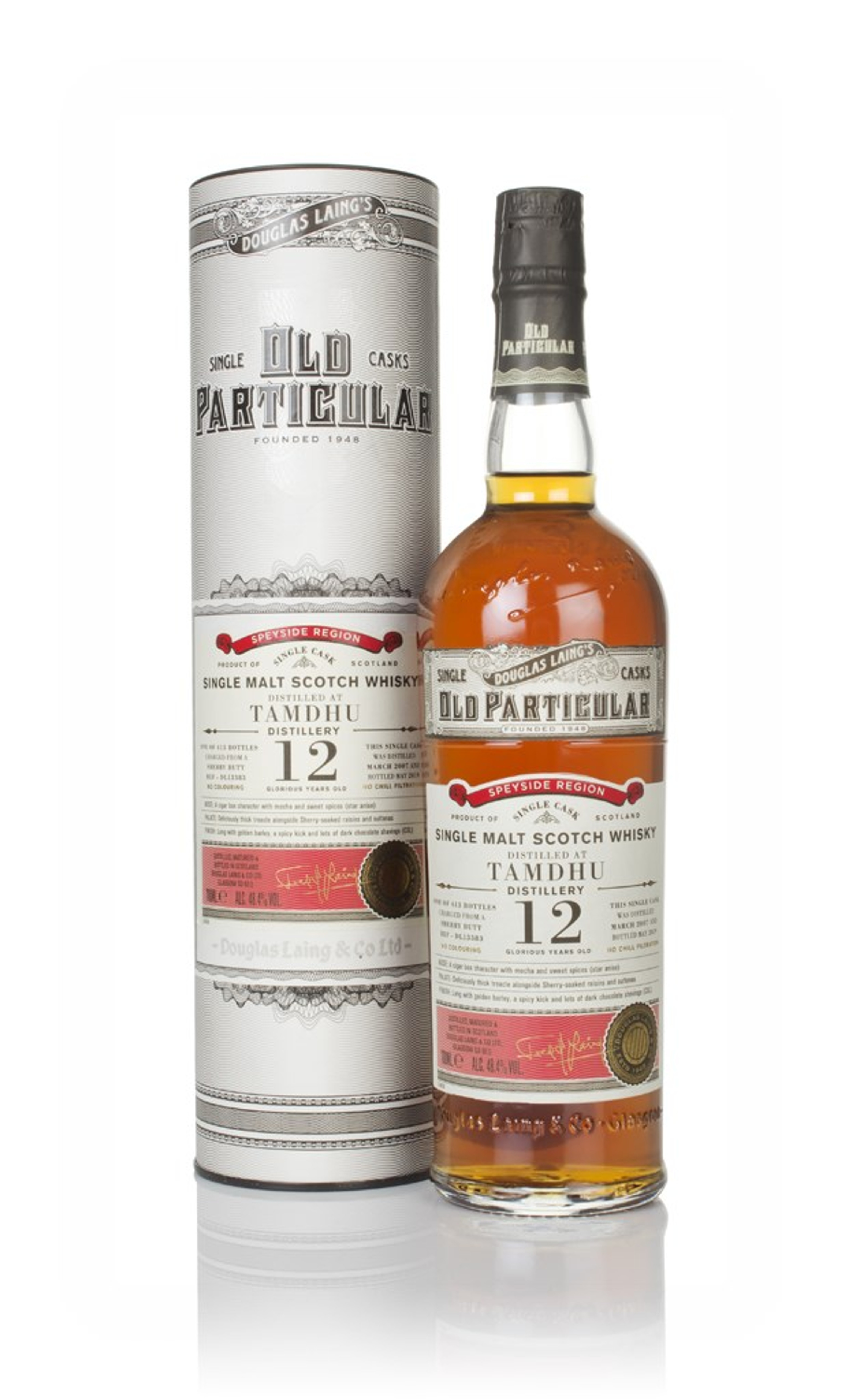 Tamdhu 12 Year Old 2007 (cask 13383) - Old Particular (Douglas Laing) 70cl