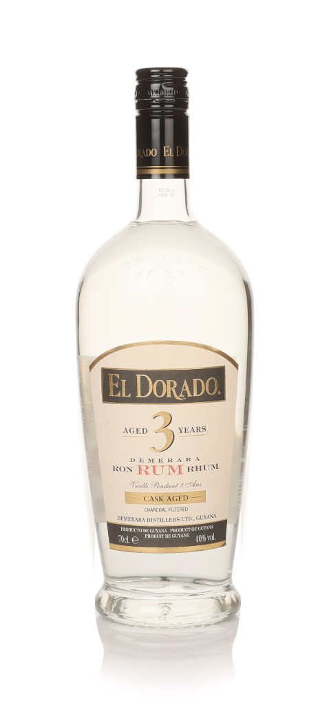 El Dorado 3 Year Old White Rum 70cl