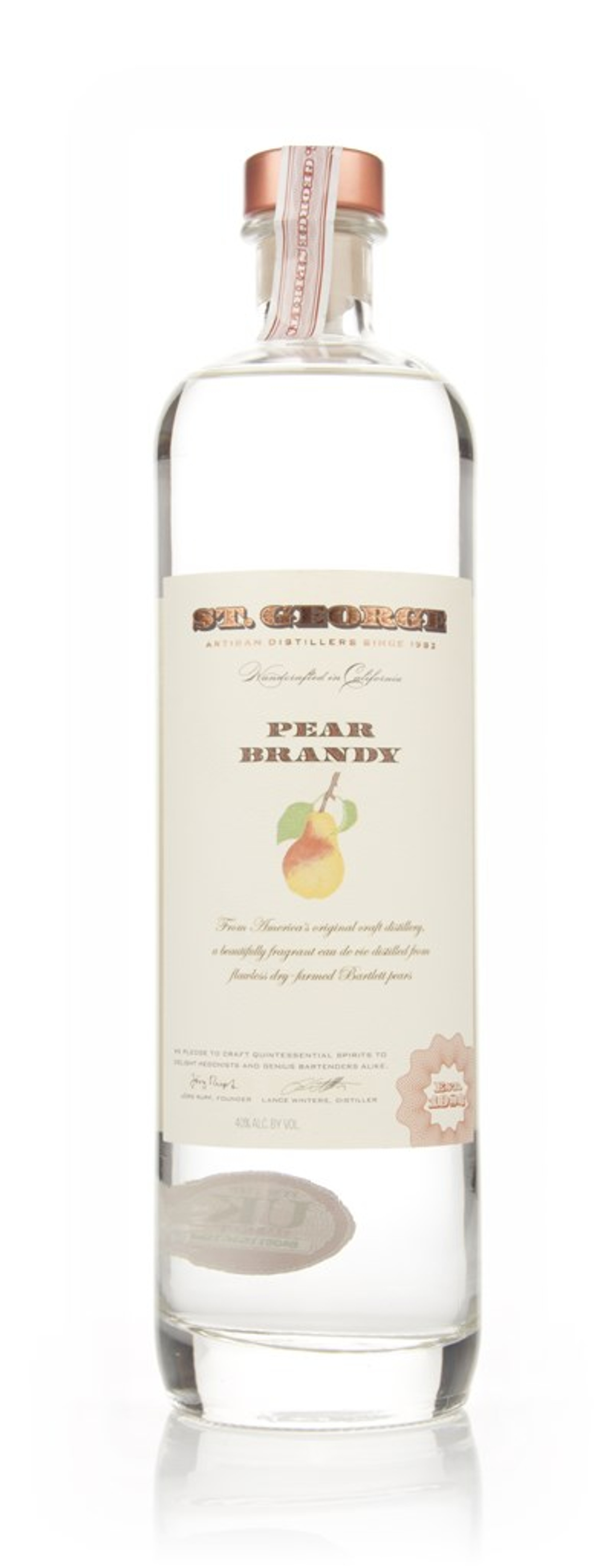 St. George Pear Brandy  70cl