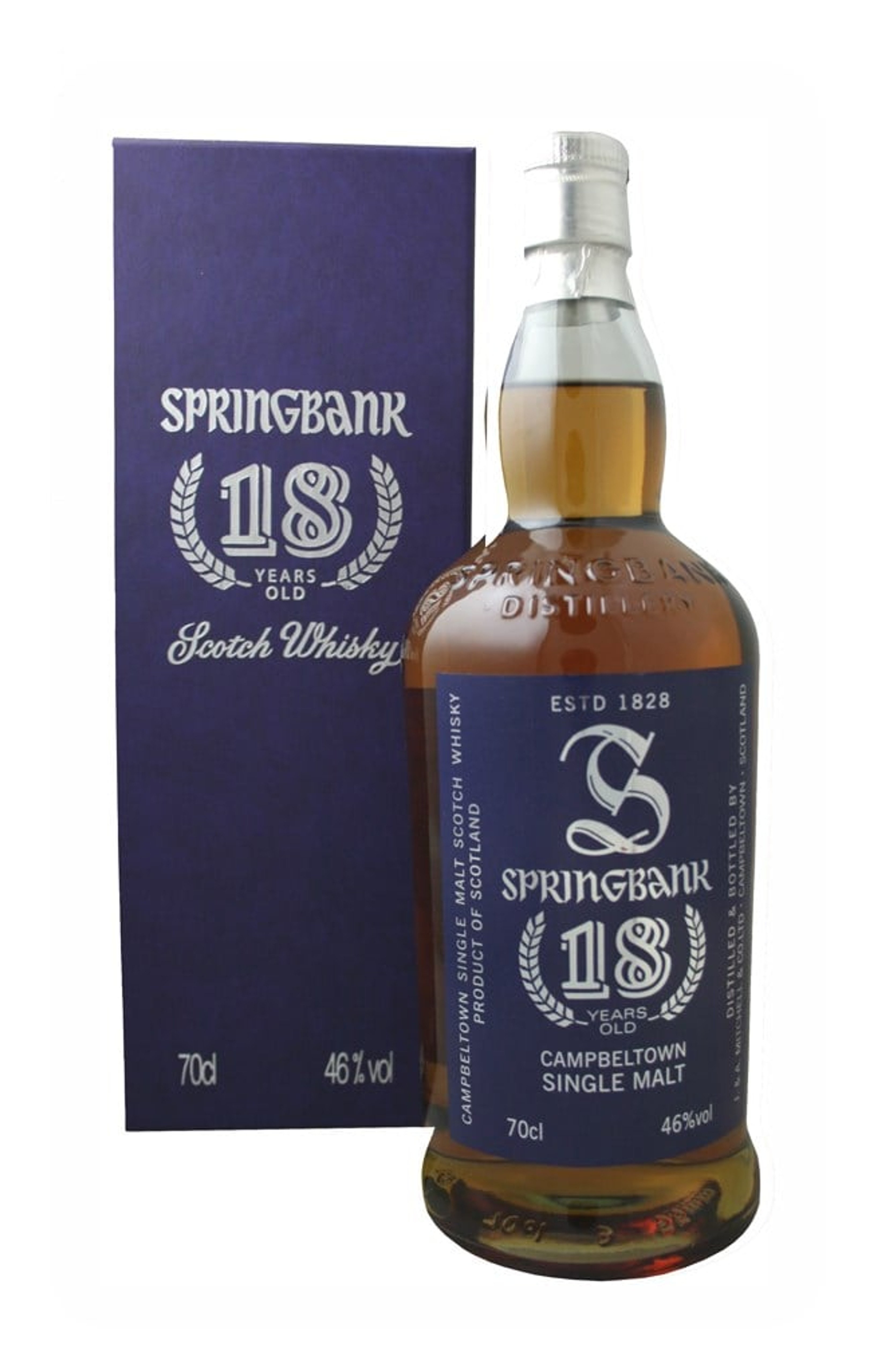 Springbank 18 Year Old (Inaugural 2009 Release) 70cl
