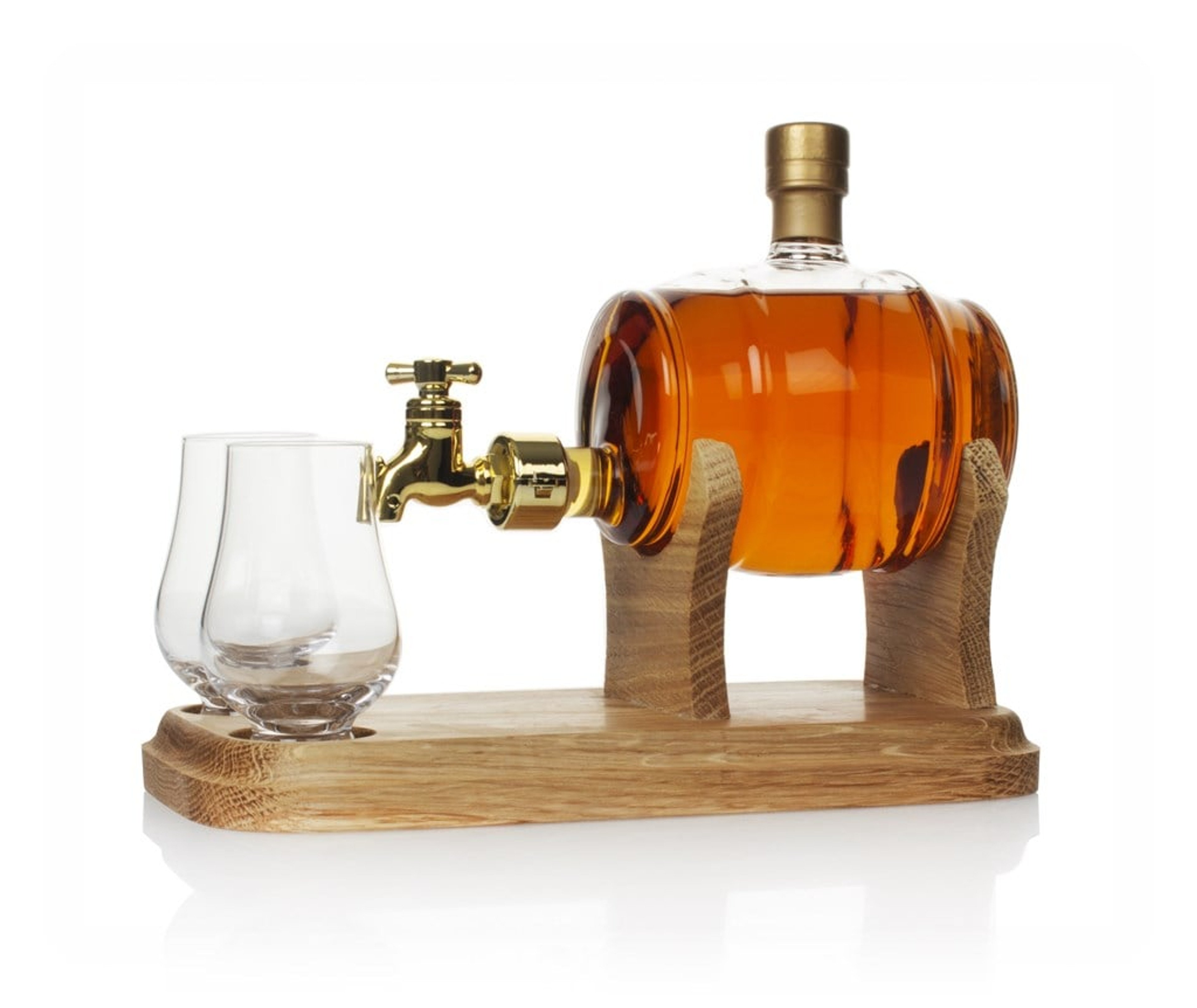 Highland Malt Barrel Shaped Bottle 35cl