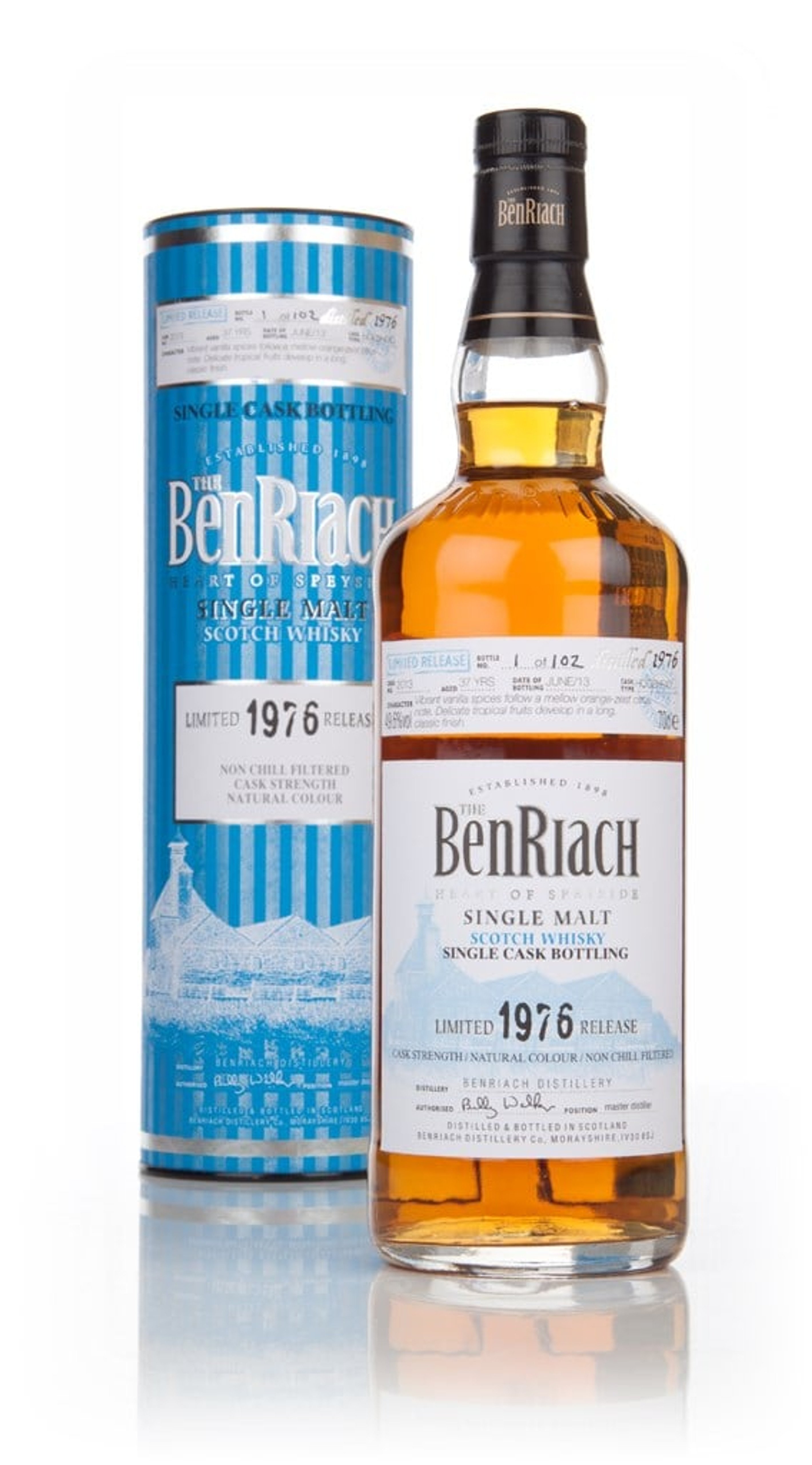 Benriach 37 Year Old 1976 (cask 2013) 70cl