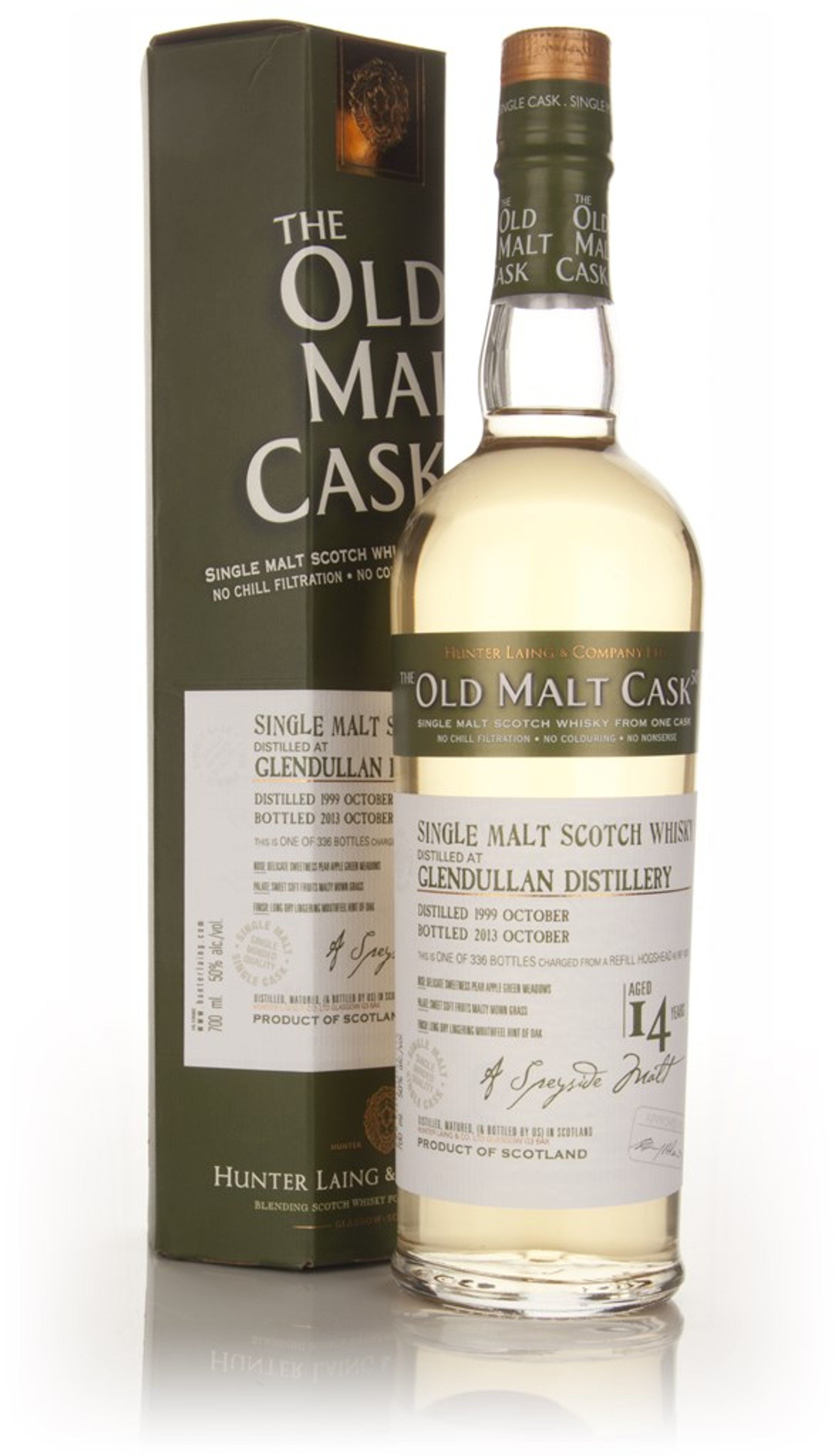 Glendullan 14 Year Old 1999 (cask 10124) - Old Malt Cask (Hunter Laing) 70cl