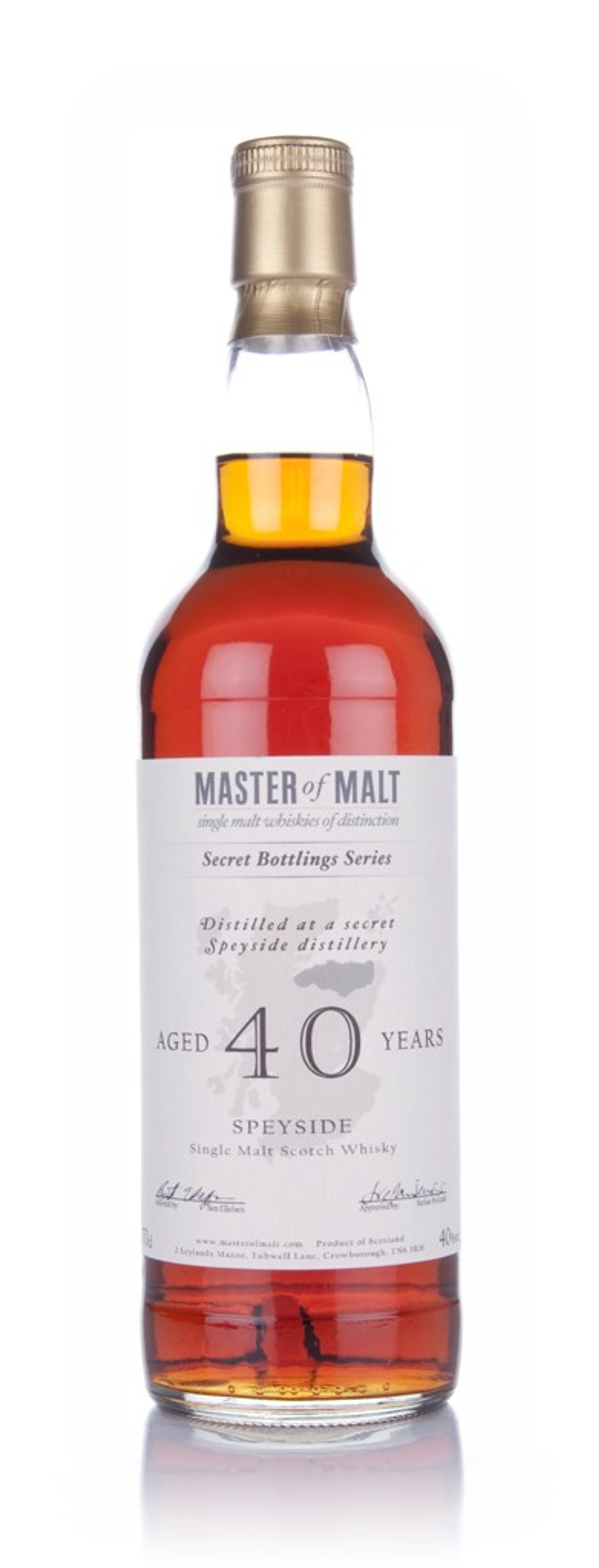 Master of Malt 40 Year Old Speyside (1st Edition) 70cl