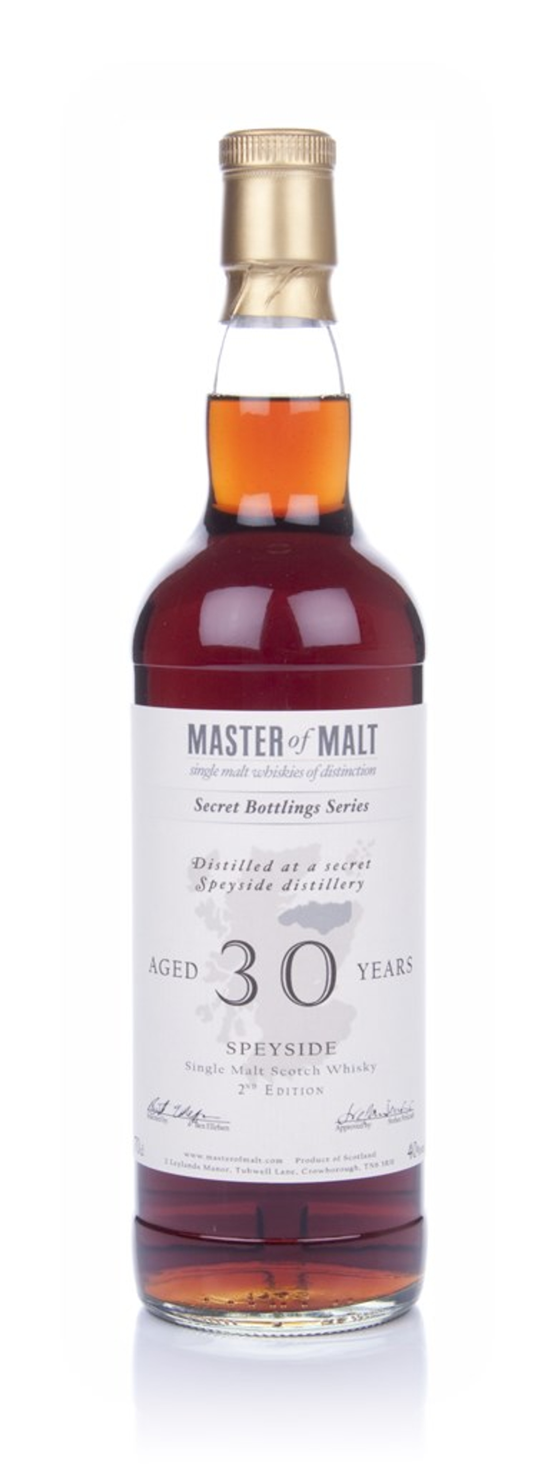 Master of Malt 30 Year Old Speyside (2nd Edition) 70cl