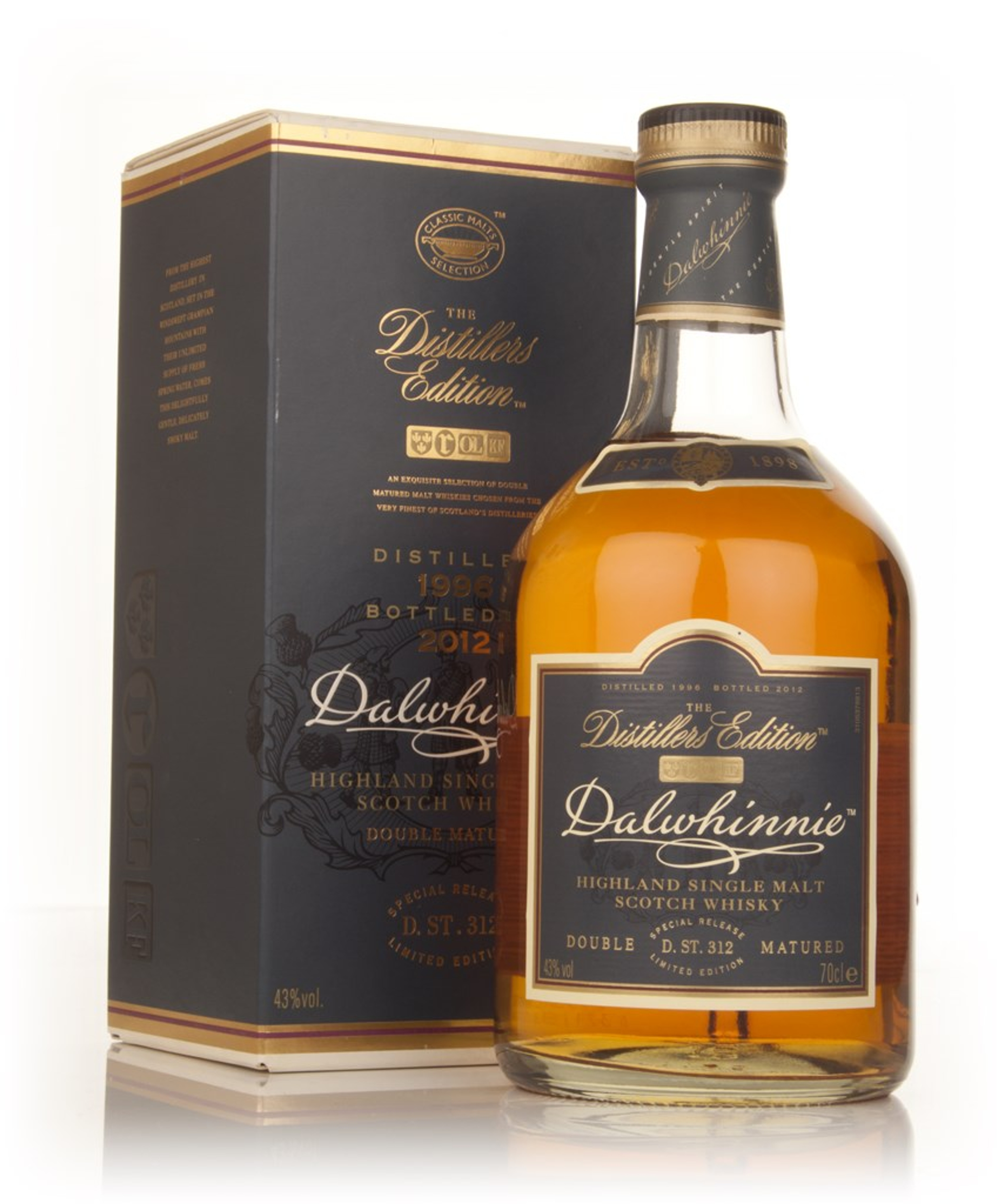 Dalwhinnie 1996 (bottled 2012) Oloroso Cask Finish - Distillers Edition 70cl
