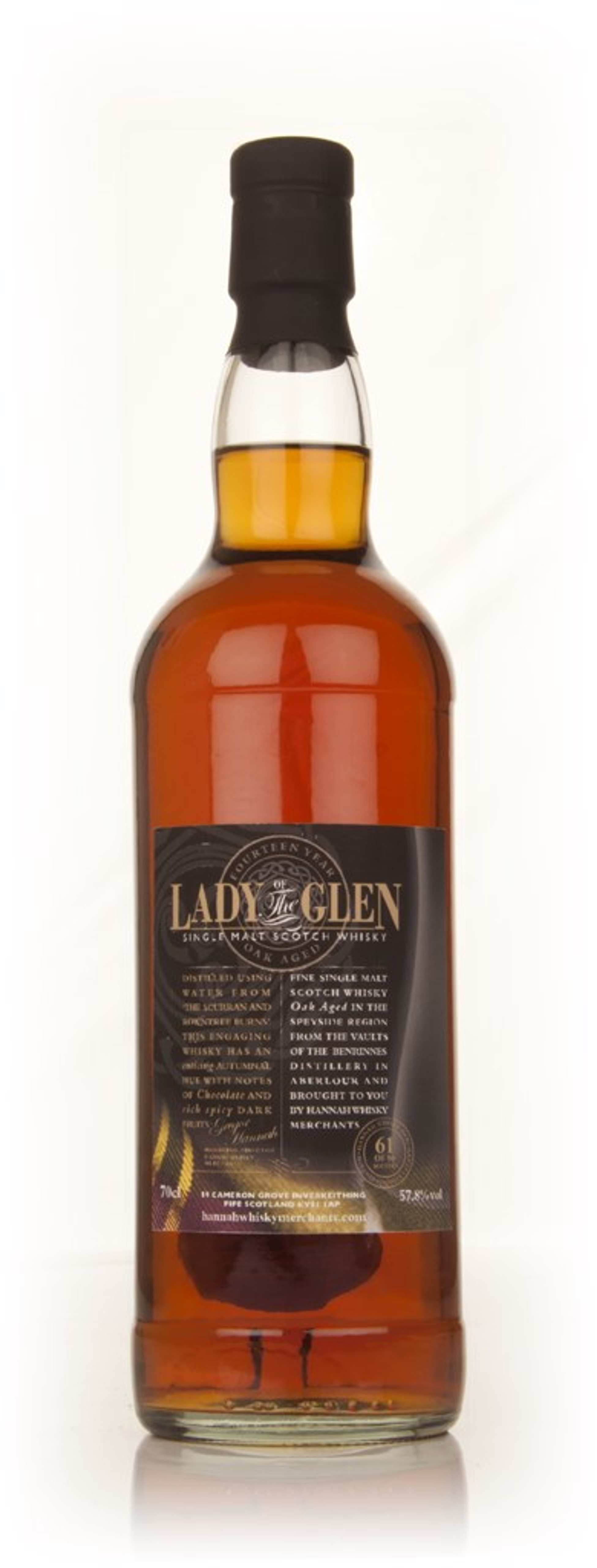 Benrinnes 14 Year Old - Lady Of The Glen (Hannah Whisky Merchants) 70cl