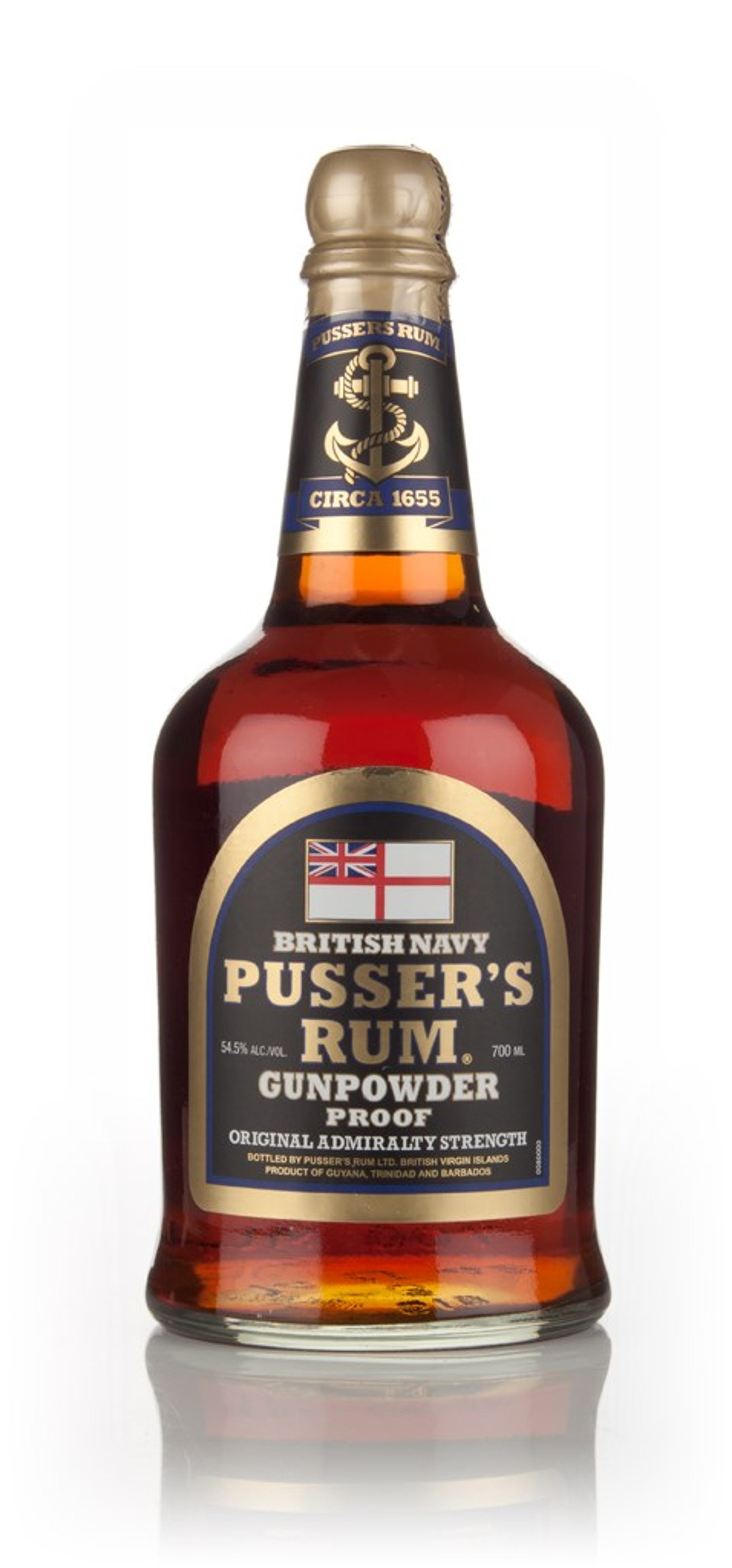 Pusser's 'Gunpowder Proof' Black Label 70cl