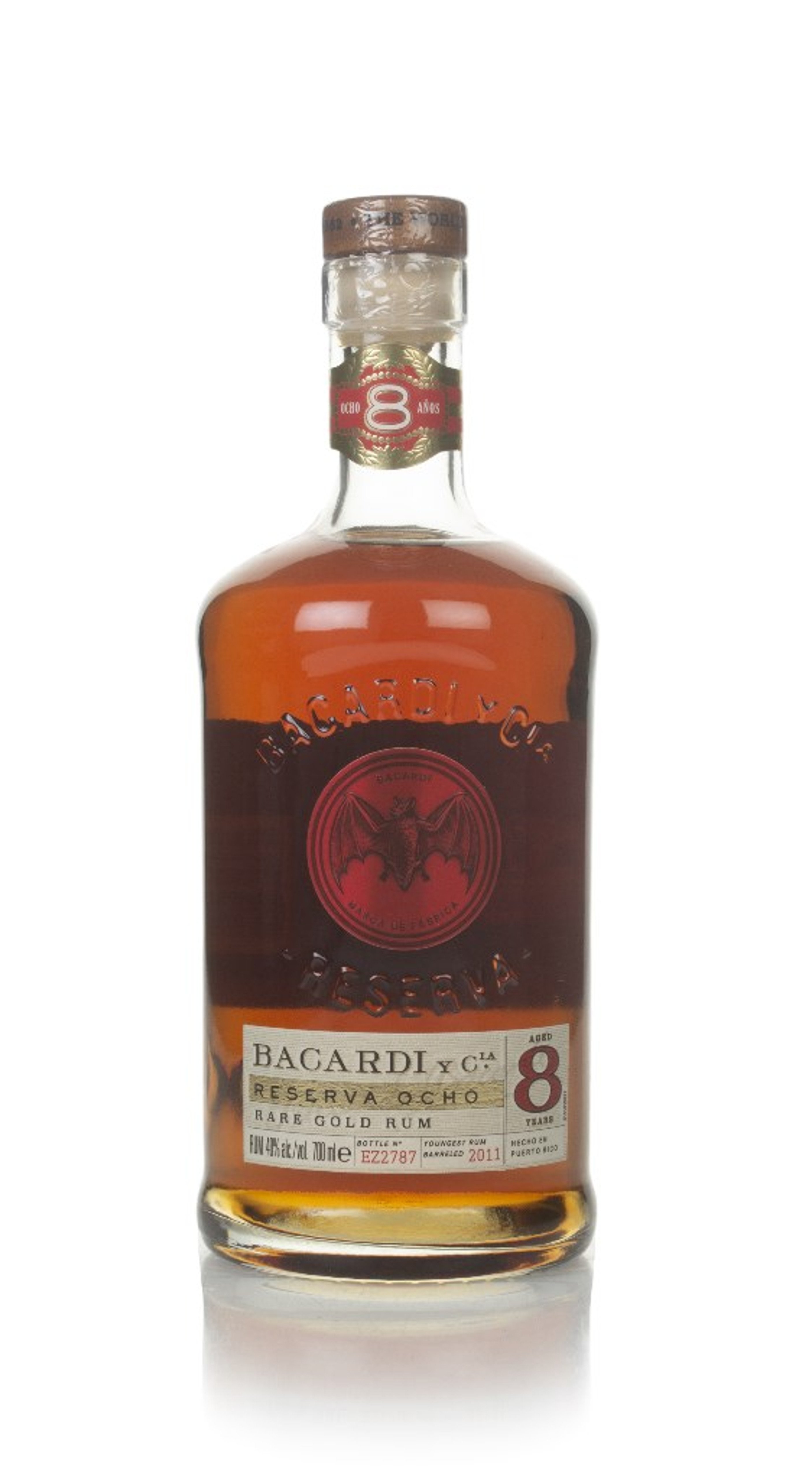 Bacardi 8 Year Old 70cl