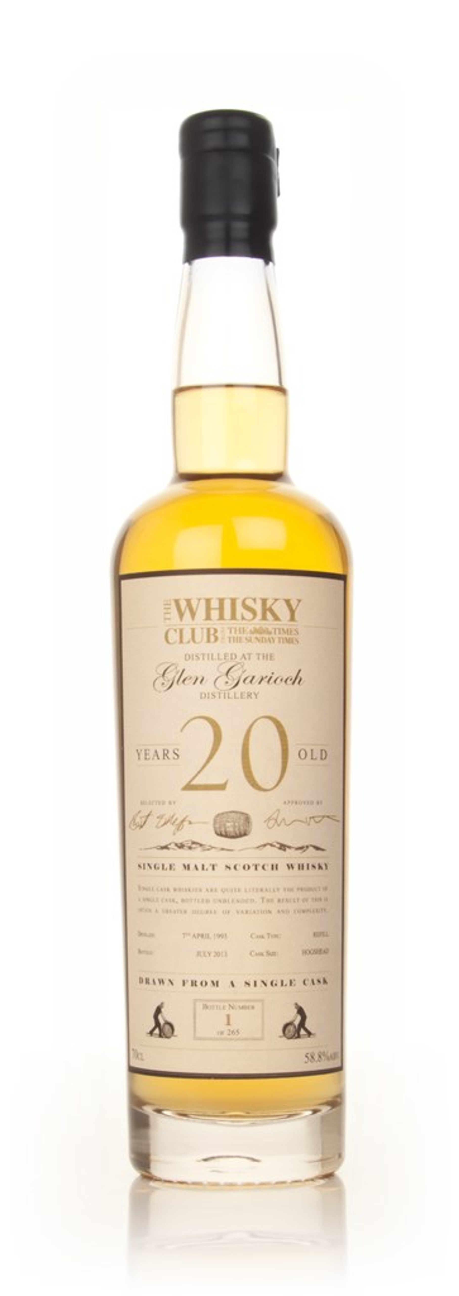 Glen Garioch 20 Year Old 1993 (The Whisky Club) 70cl