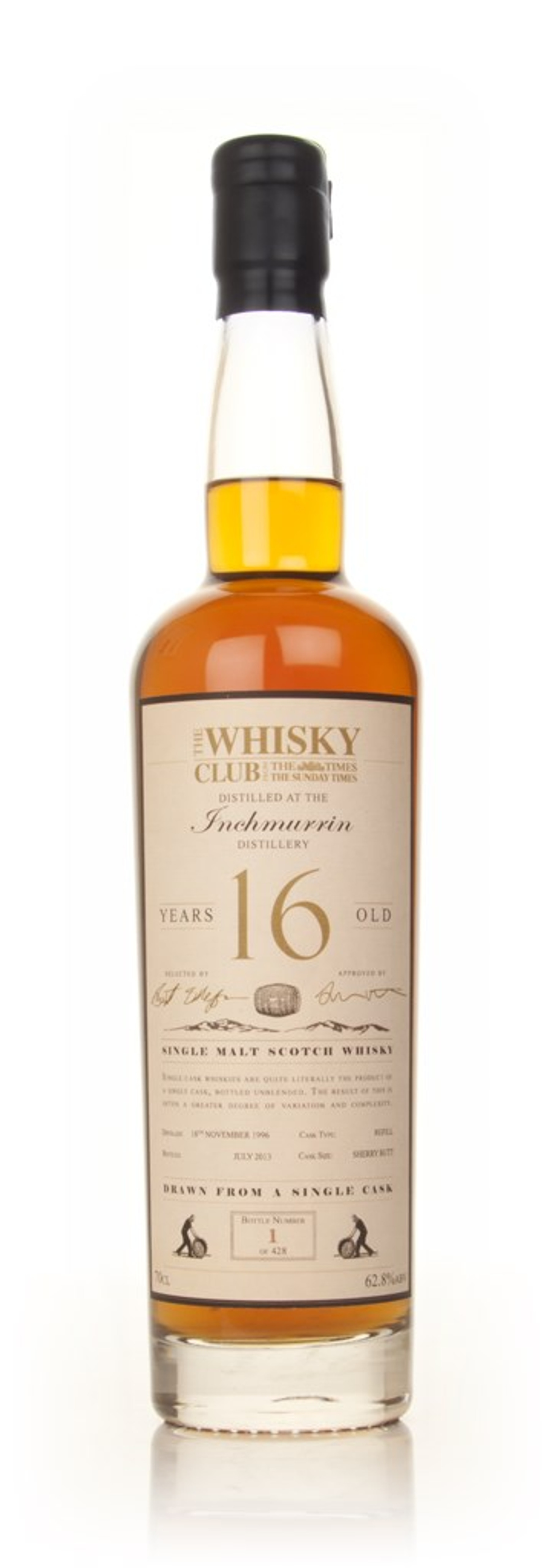 Inchmurrin 16 Year Old 1996 (The Whisky Club) 70cl
