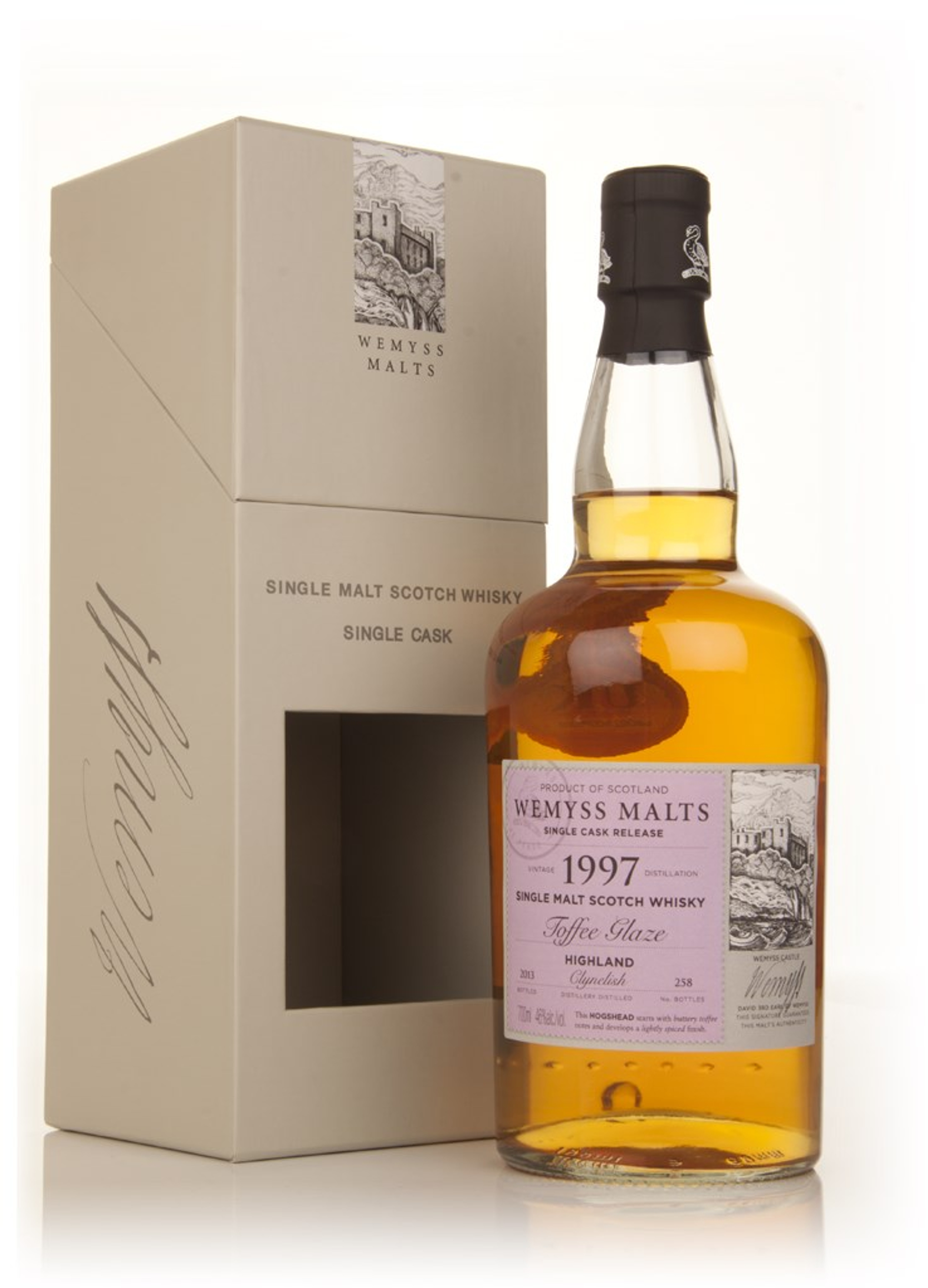 Toffee Glaze 1997 - Wemyss Malts (Clynelish) 70cl