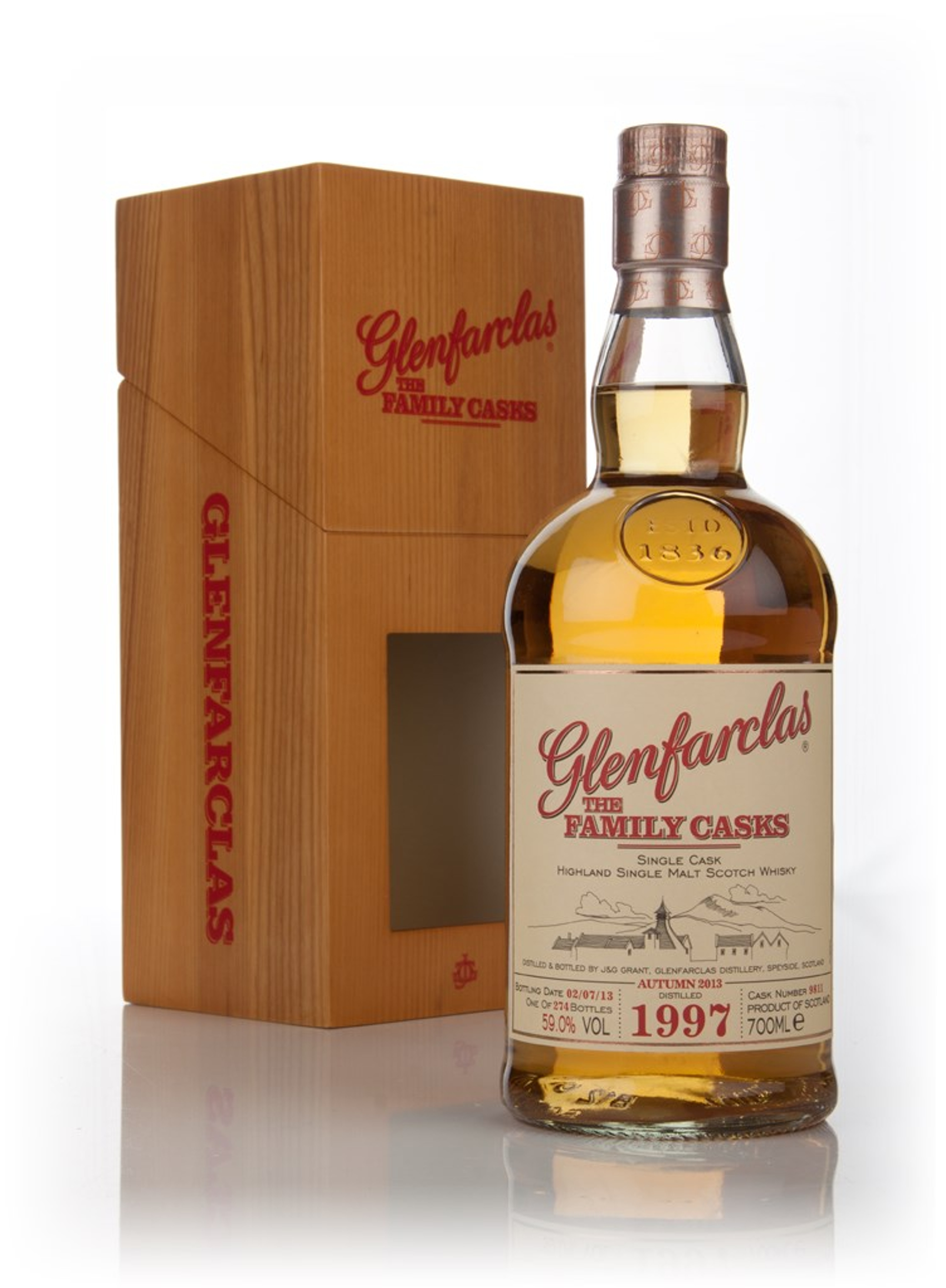 Glenfarclas Family Cask 1997 Autumn 2013 Release 70cl