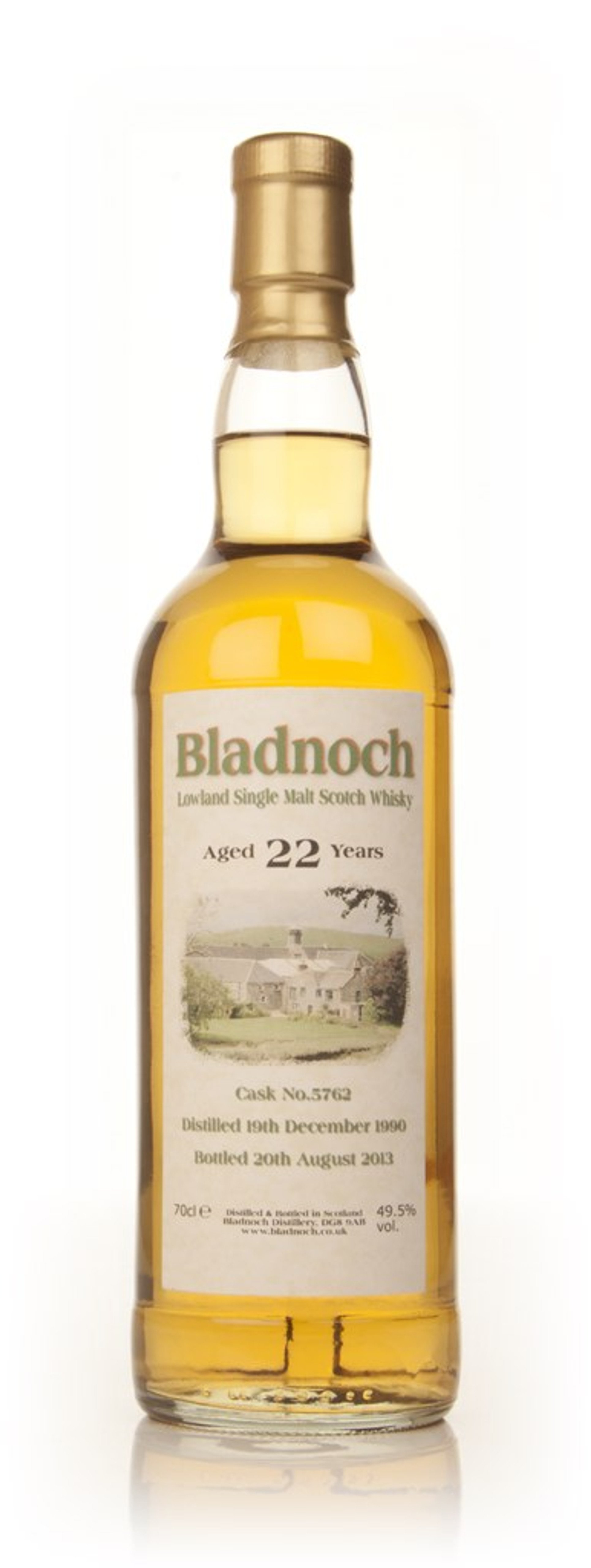 Bladnoch 22 Year Old 1990 (cask 5762) 70cl