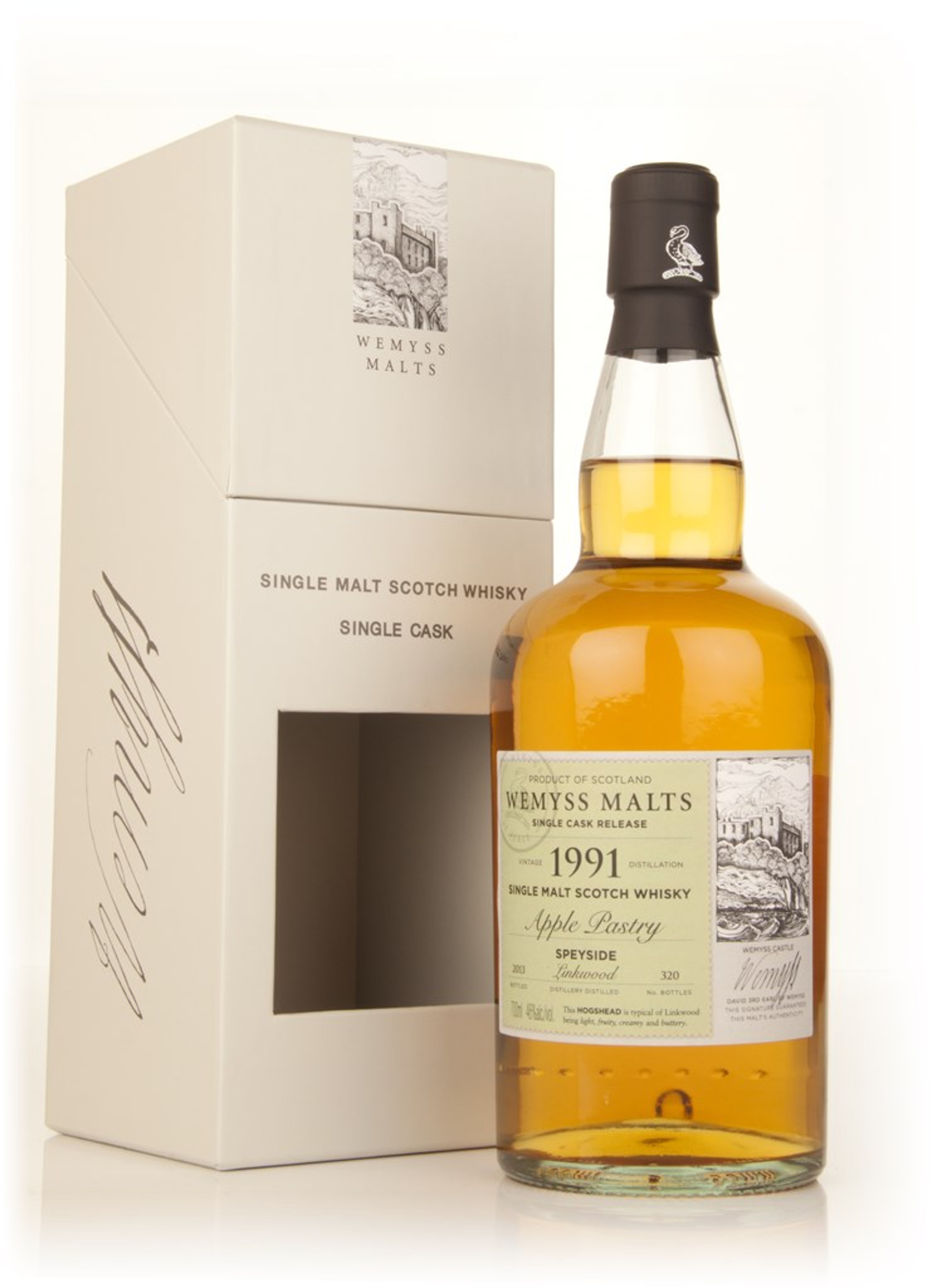 Apple Pastry 1991 - Wemyss Malts (Linkwood) 70cl