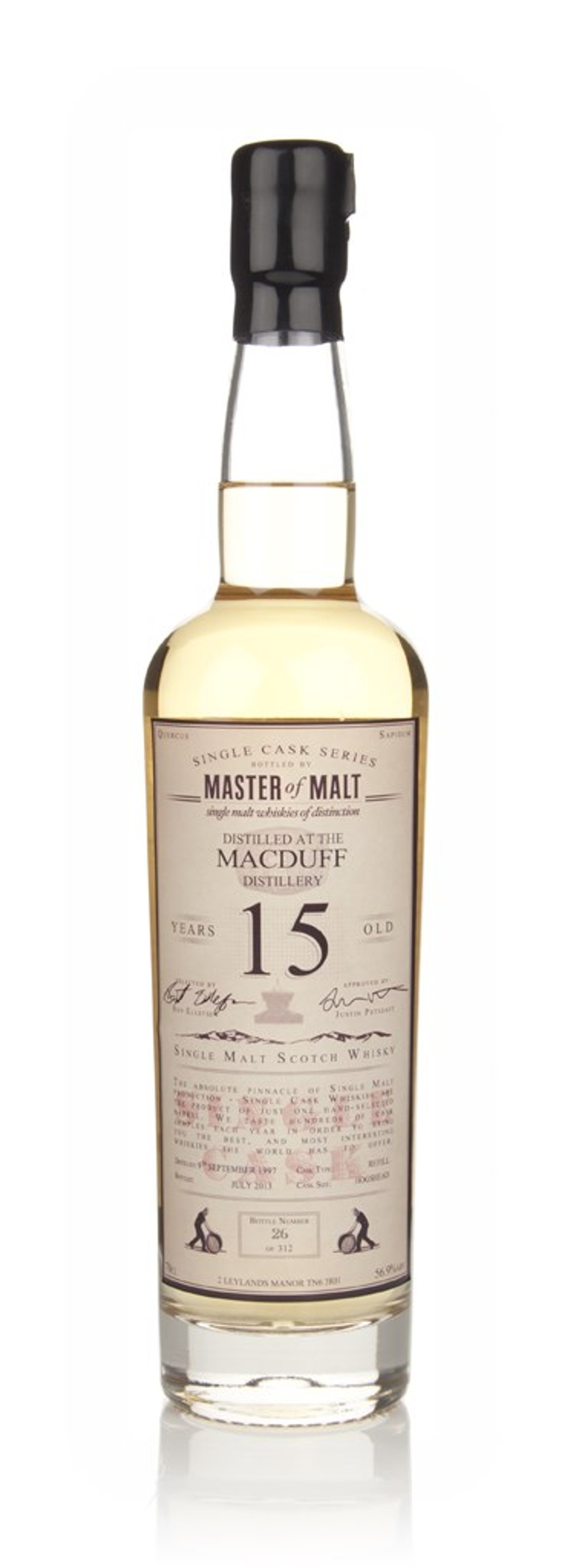 Macduff 15 Year Old 1997 - Single Cask (Master of Malt) 70cl