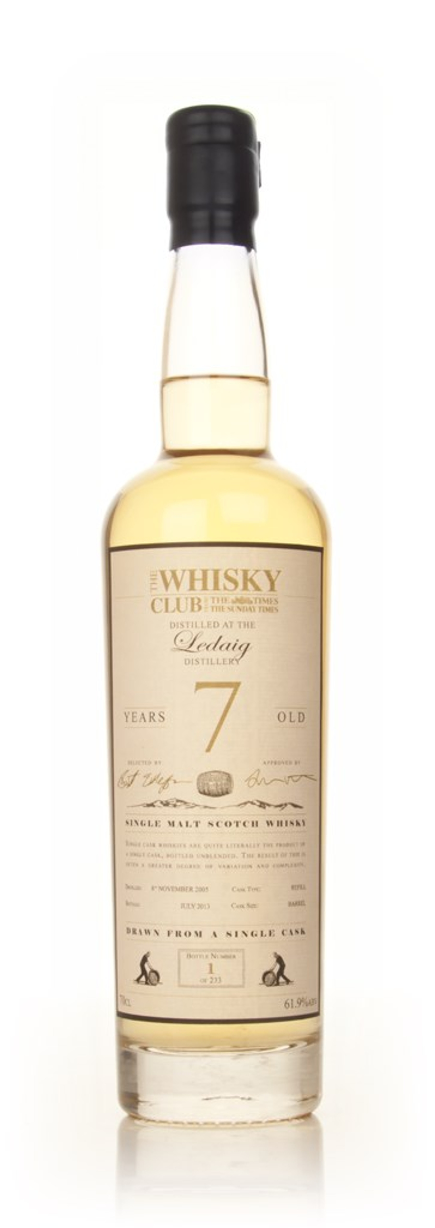 Ledaig 7 Year Old 2005 (The Whisky Club) 70cl