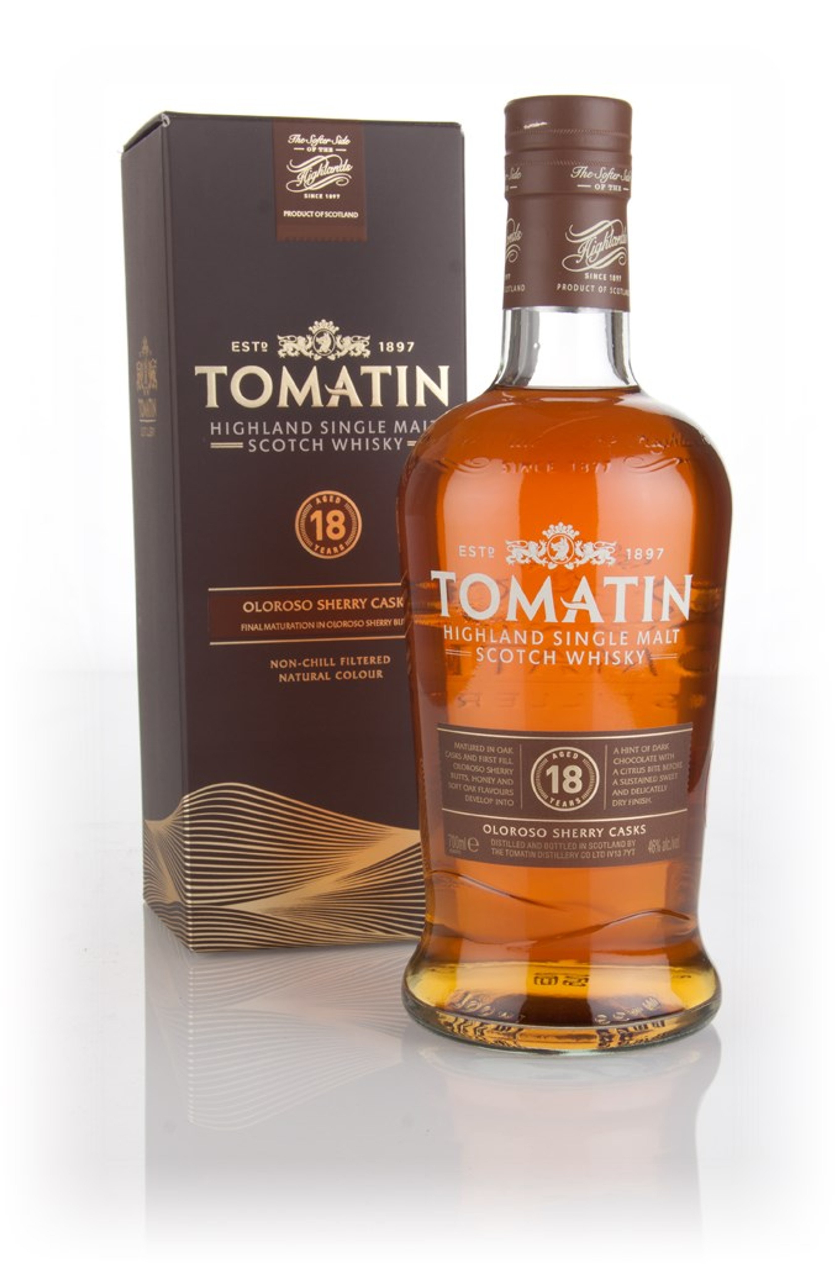 Tomatin 18 Year Old Oloroso Sherry Casks 70cl