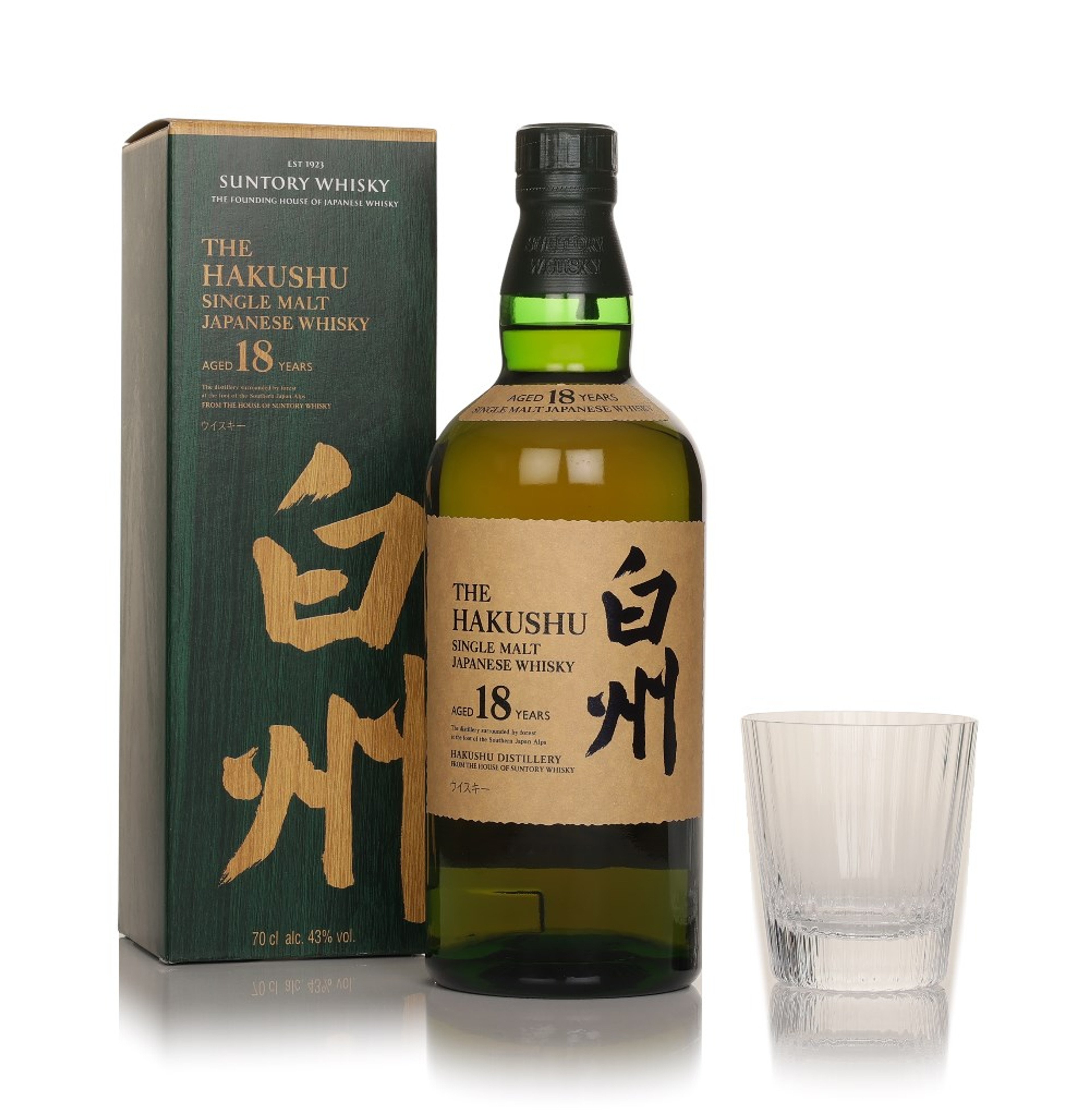 Hakushu 18 Year Old 70cl
