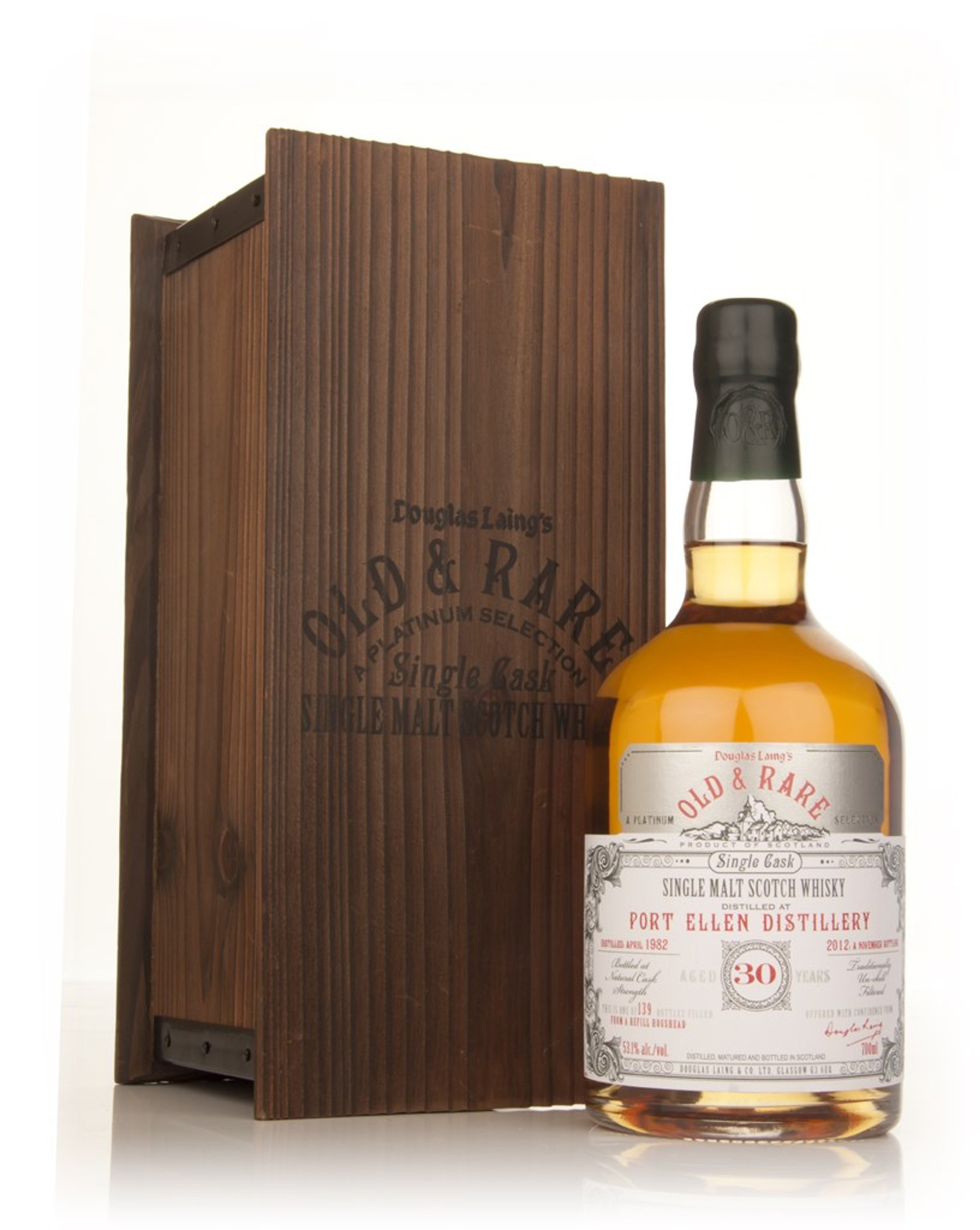 Port Ellen 30 Year Old 1982 - Old and Rare Platinum (Douglas Laing) 70cl
