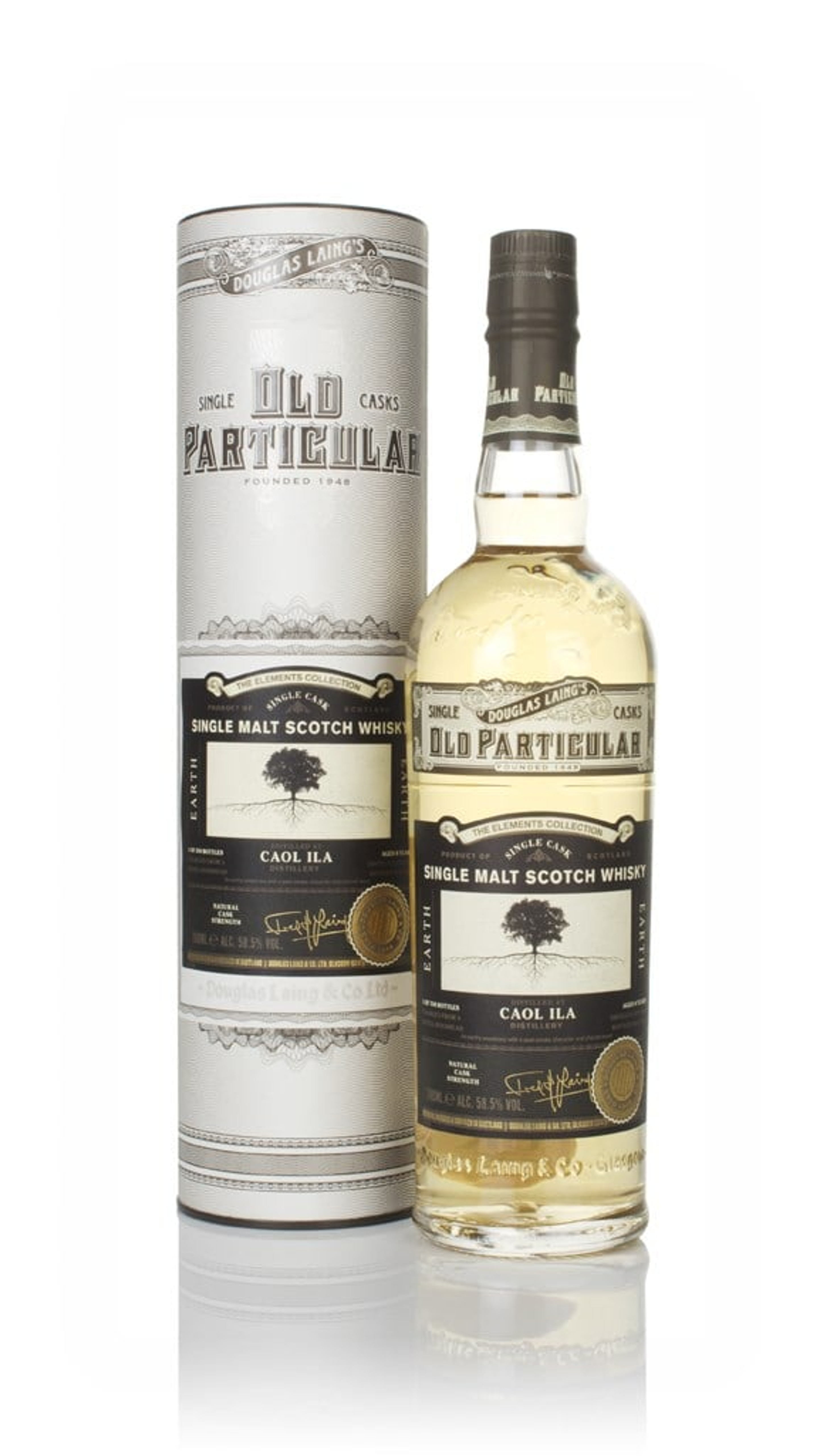 Caol Ila 'Earth' 8 Year Old 2010 - Old Particular Elements Collection (Douglas Laing) 70cl
