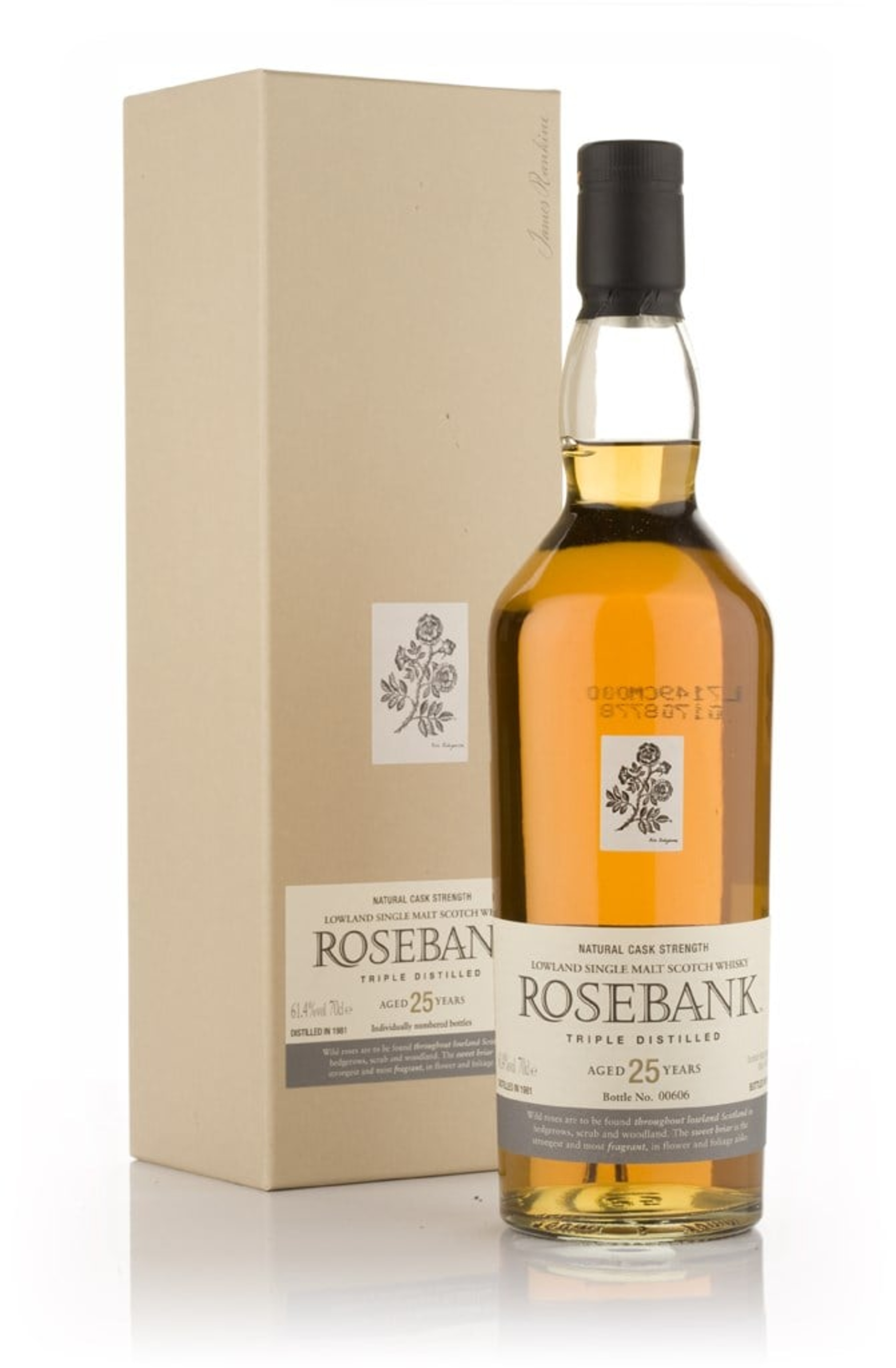 Rosebank 25 Year Old 1981 (Special Release 2007) 70cl