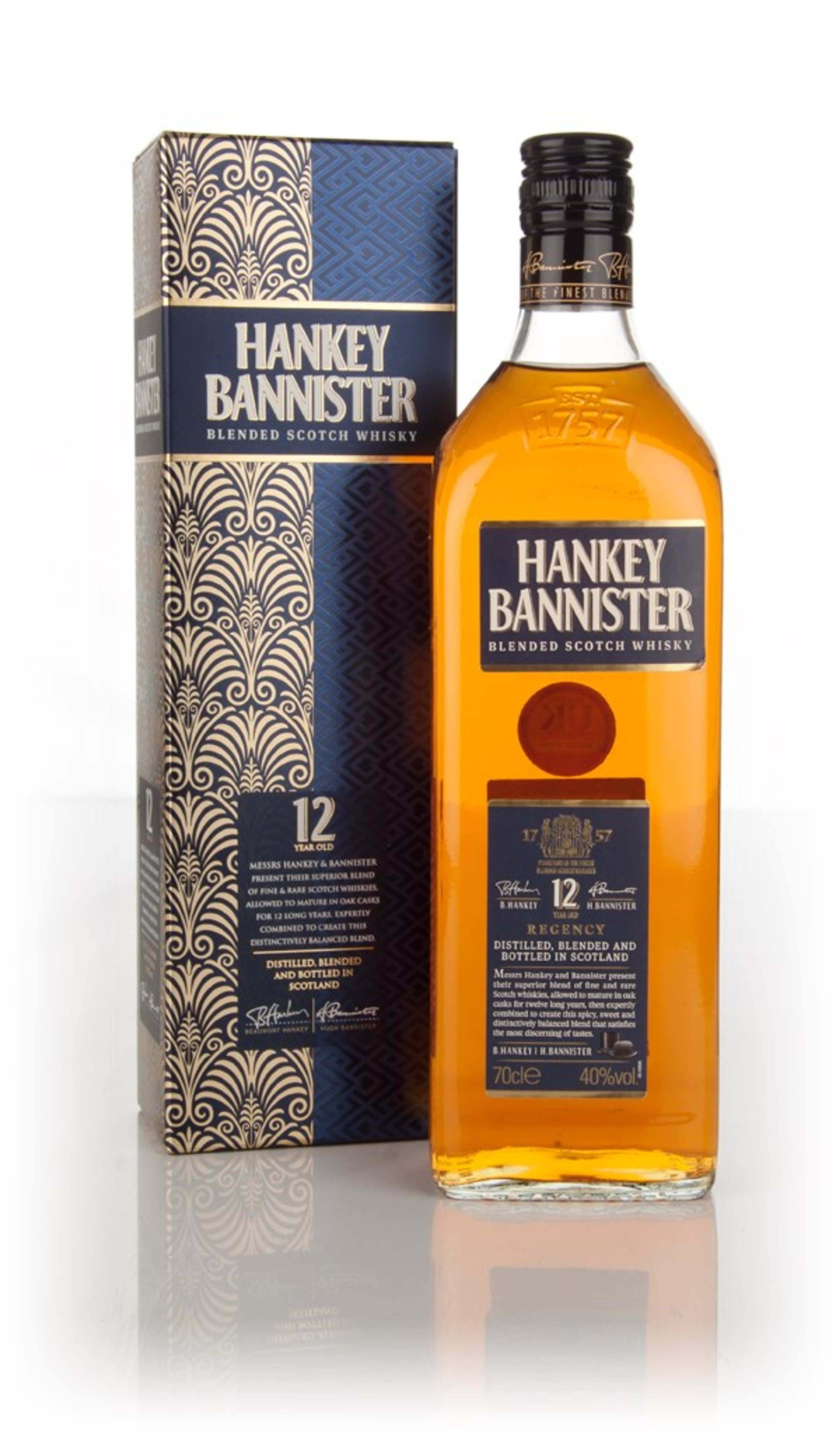 Hankey Bannister 12 Year Old Regency 70cl