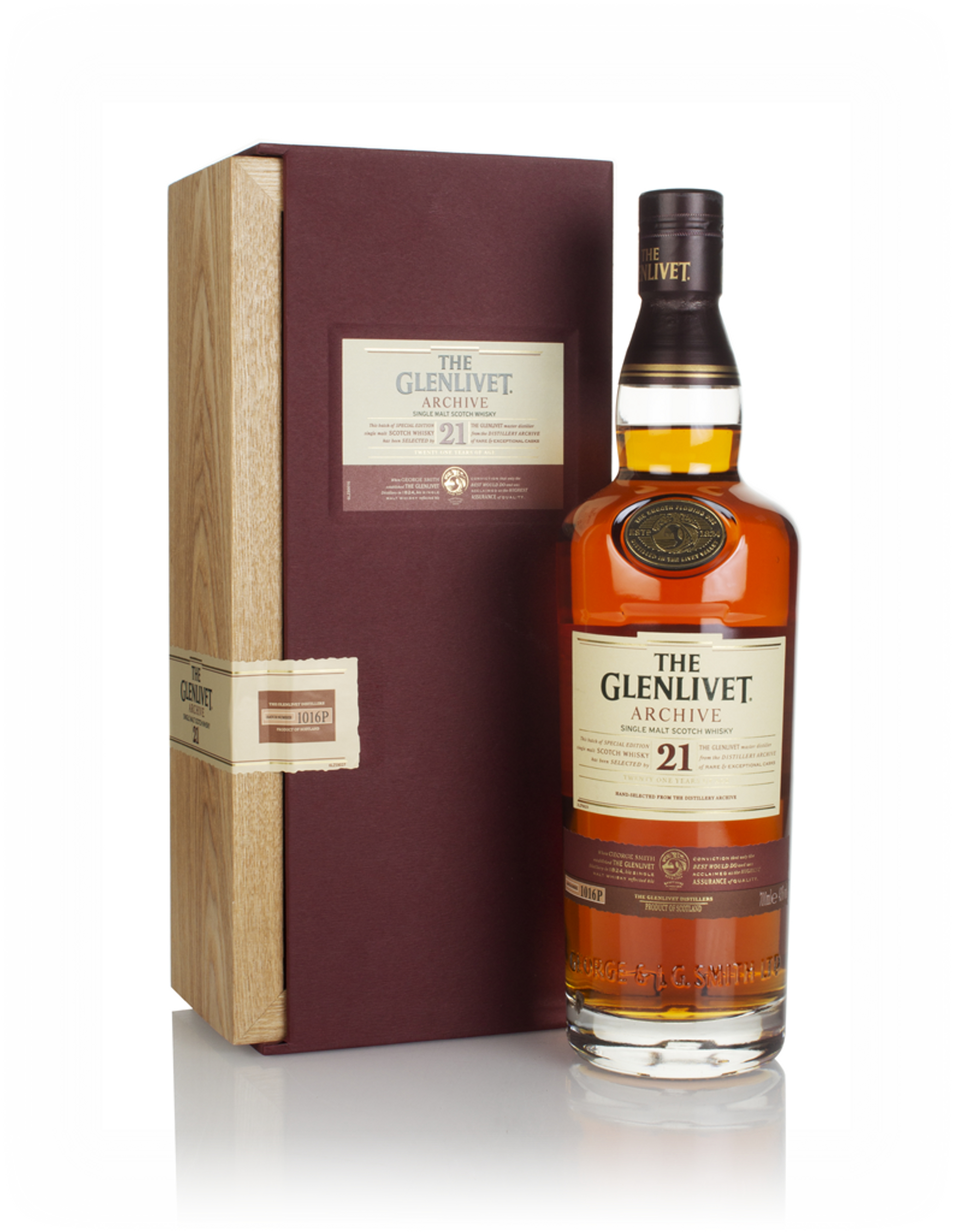 The Glenlivet Archive 21 Year Old 70cl Whisky | Master Of Malt