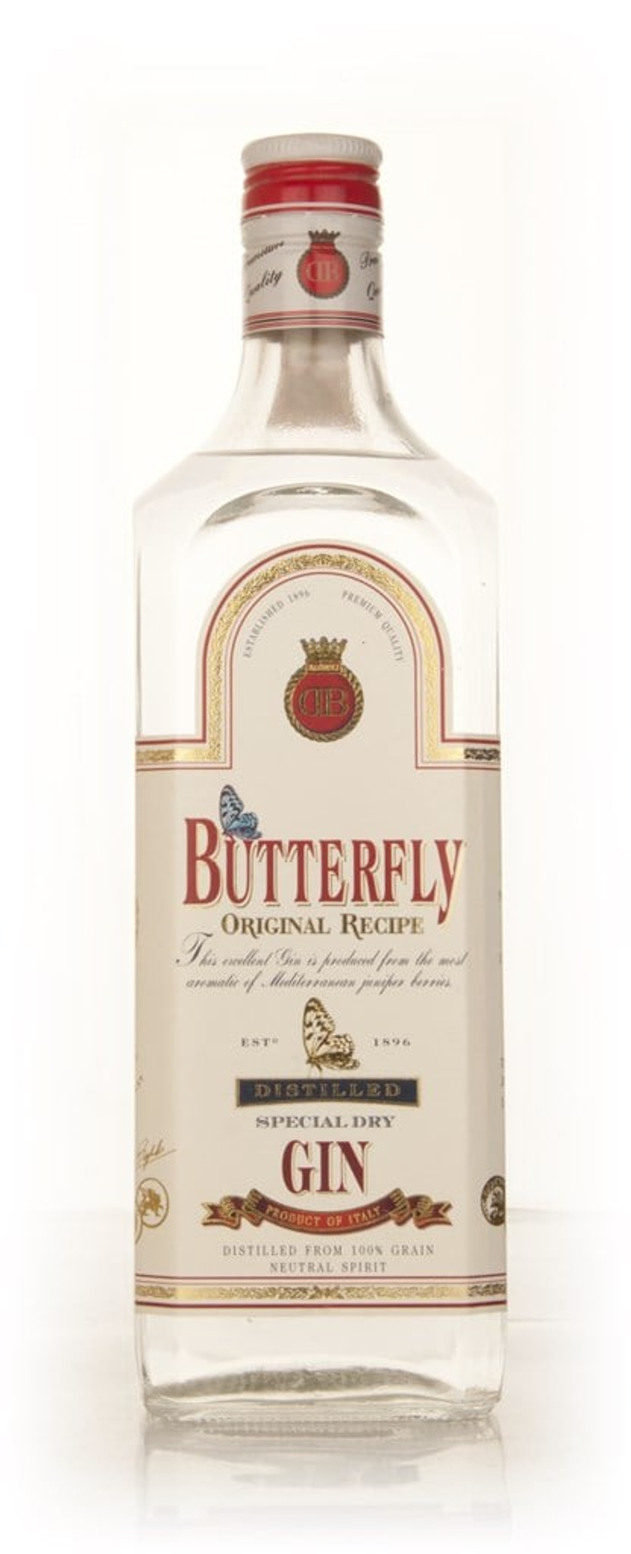 Butterfly Special Dry Gin - 1990s 100cl
