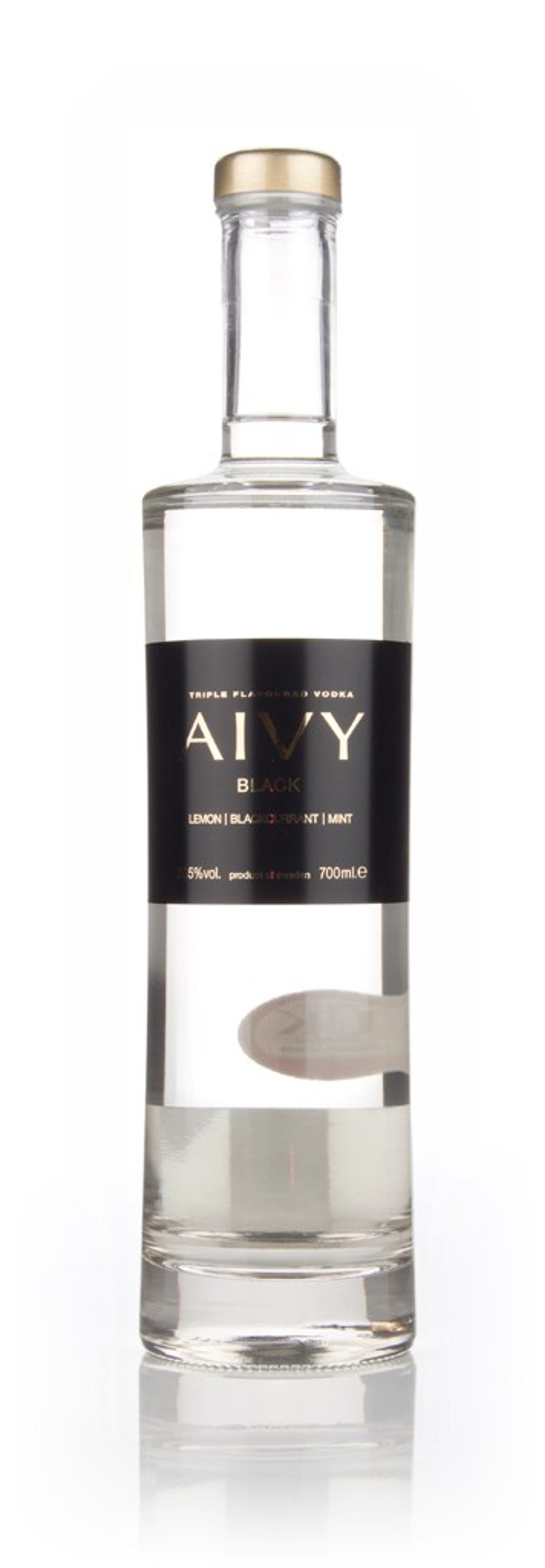 Aivy Black Lemon, Blackcurrant And Mint Triple Flavoured Vodka 70cl
