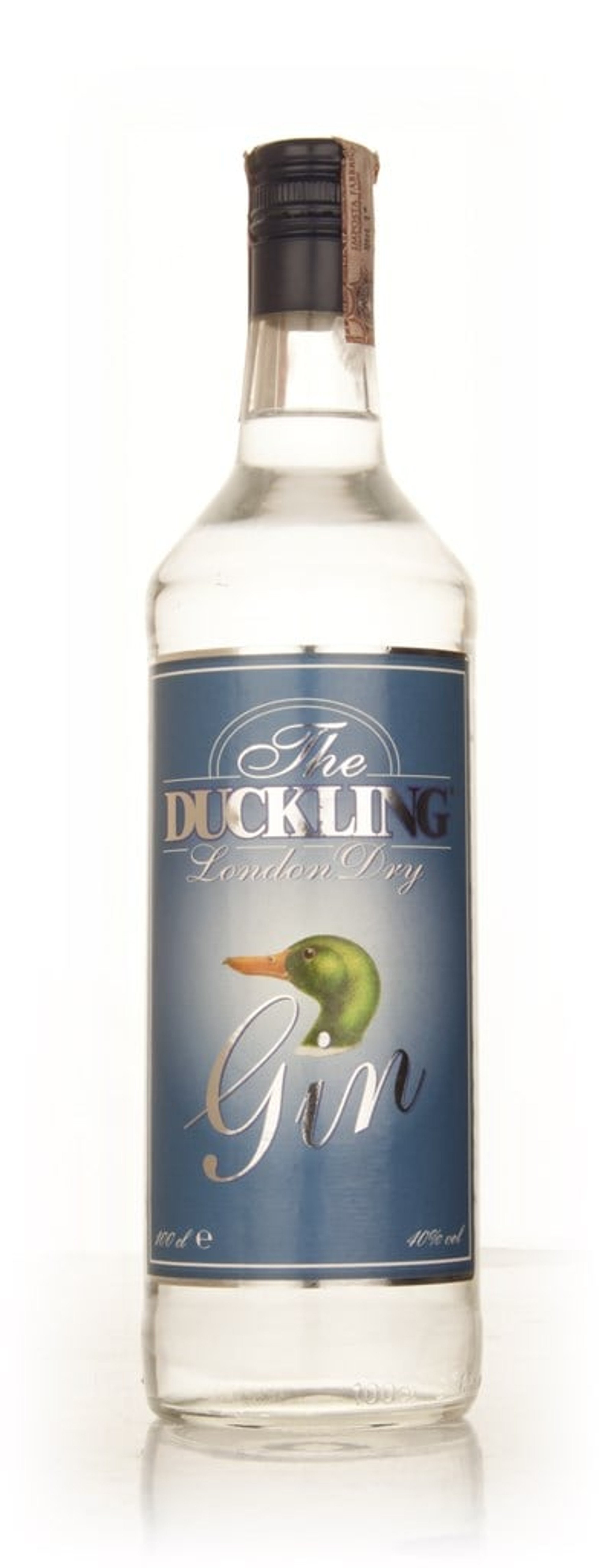 The Duckling London Dry Gin - 1970s 100cl