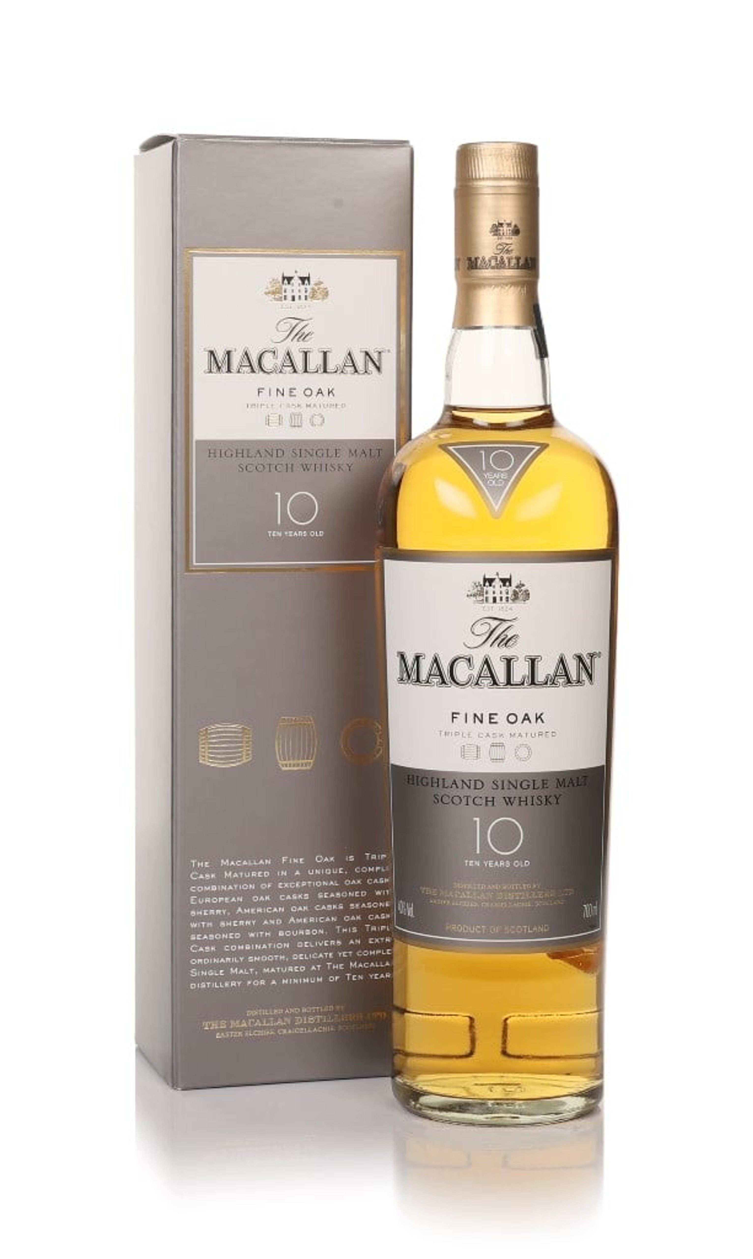 The Macallan 10 Year Old Fine Oak 70cl