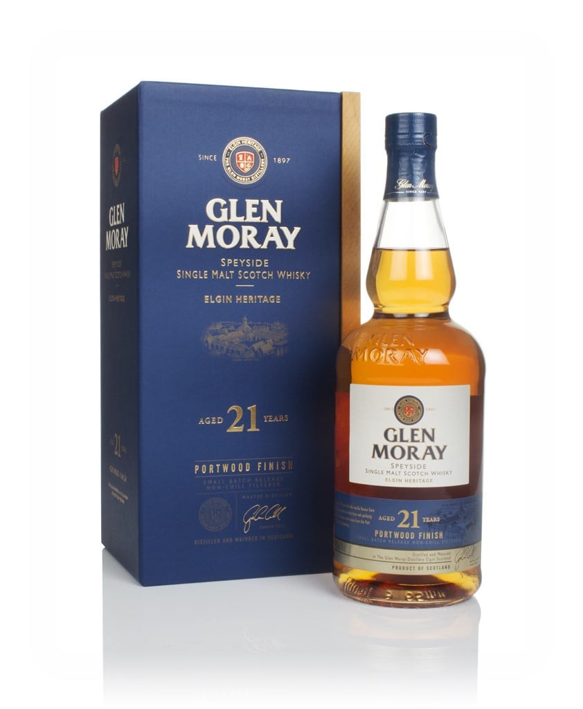 Glen Moray 21 Year Old Portwood Finish - Elgin Heritage 70cl