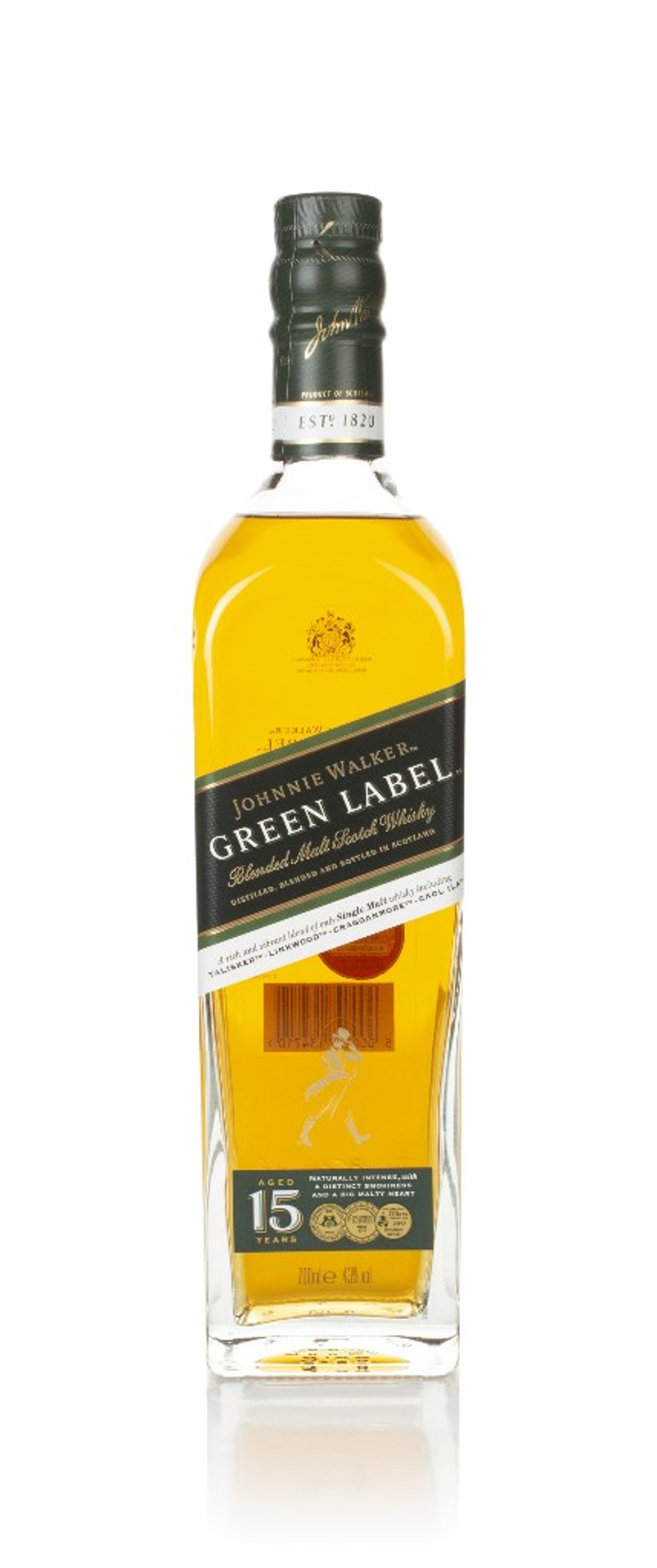 Johnnie Walker Green Label 15 Year Old 70cl