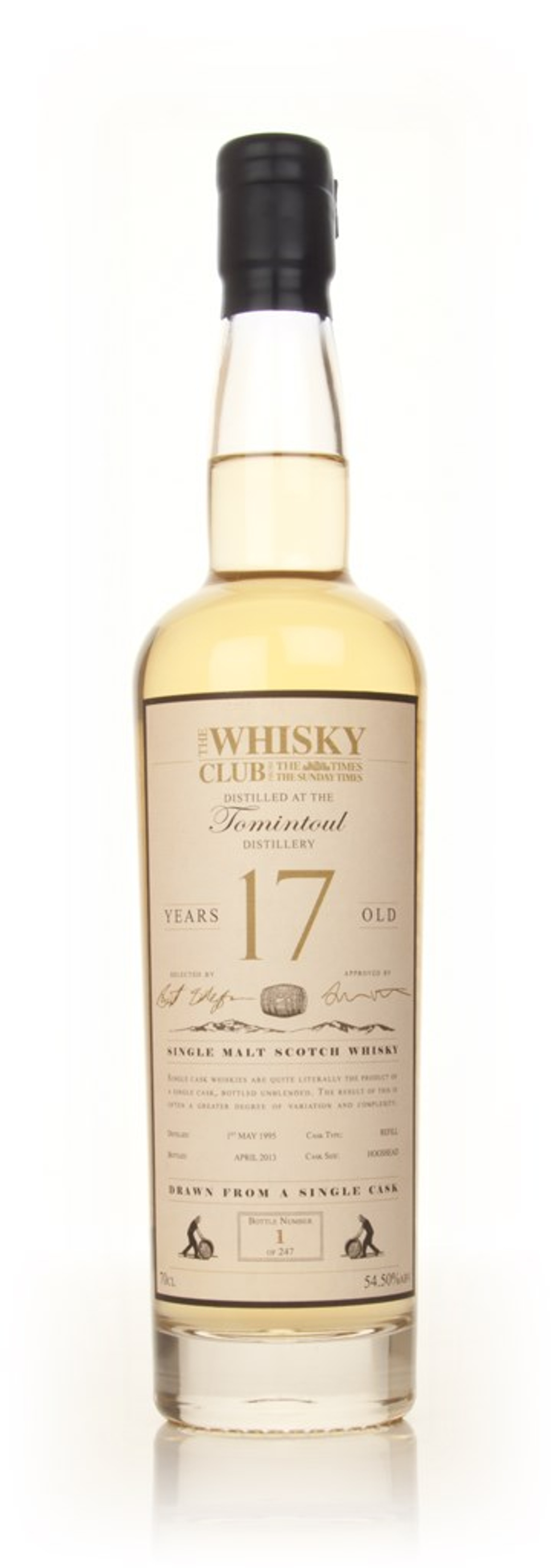Tomintoul 17 Year Old 1995 (The Whisky Club) 70cl