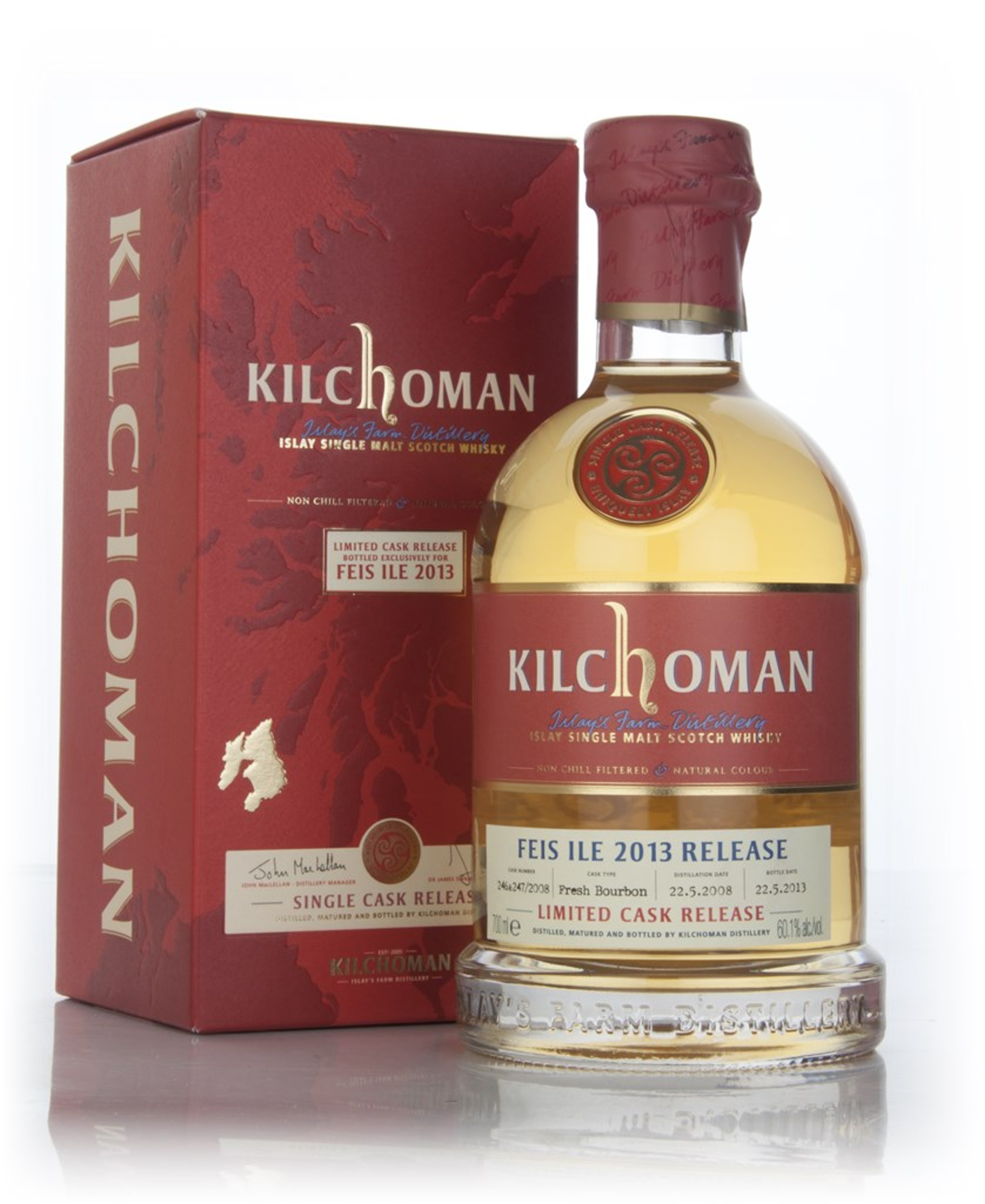 Kilchoman 4 Year Old 2009 (casks 328 &329) - Fèis Ìle 2013 70cl