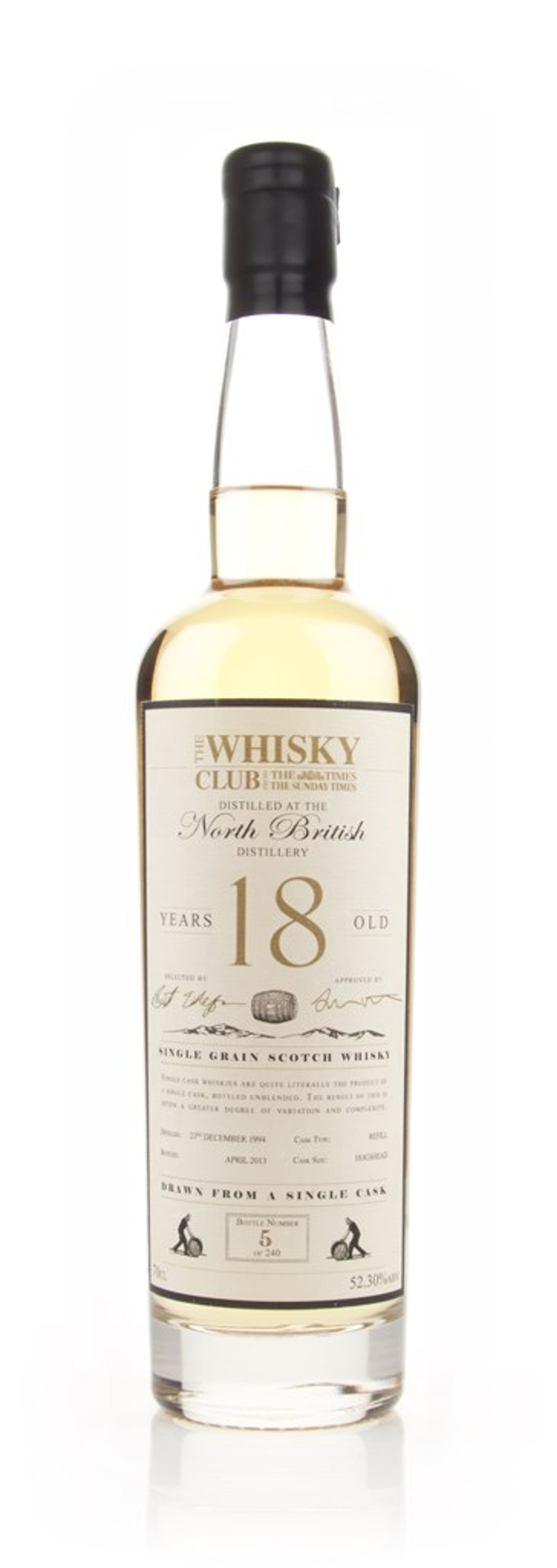 North British 18 Year Old 1994 (The Whisky Club) 70cl