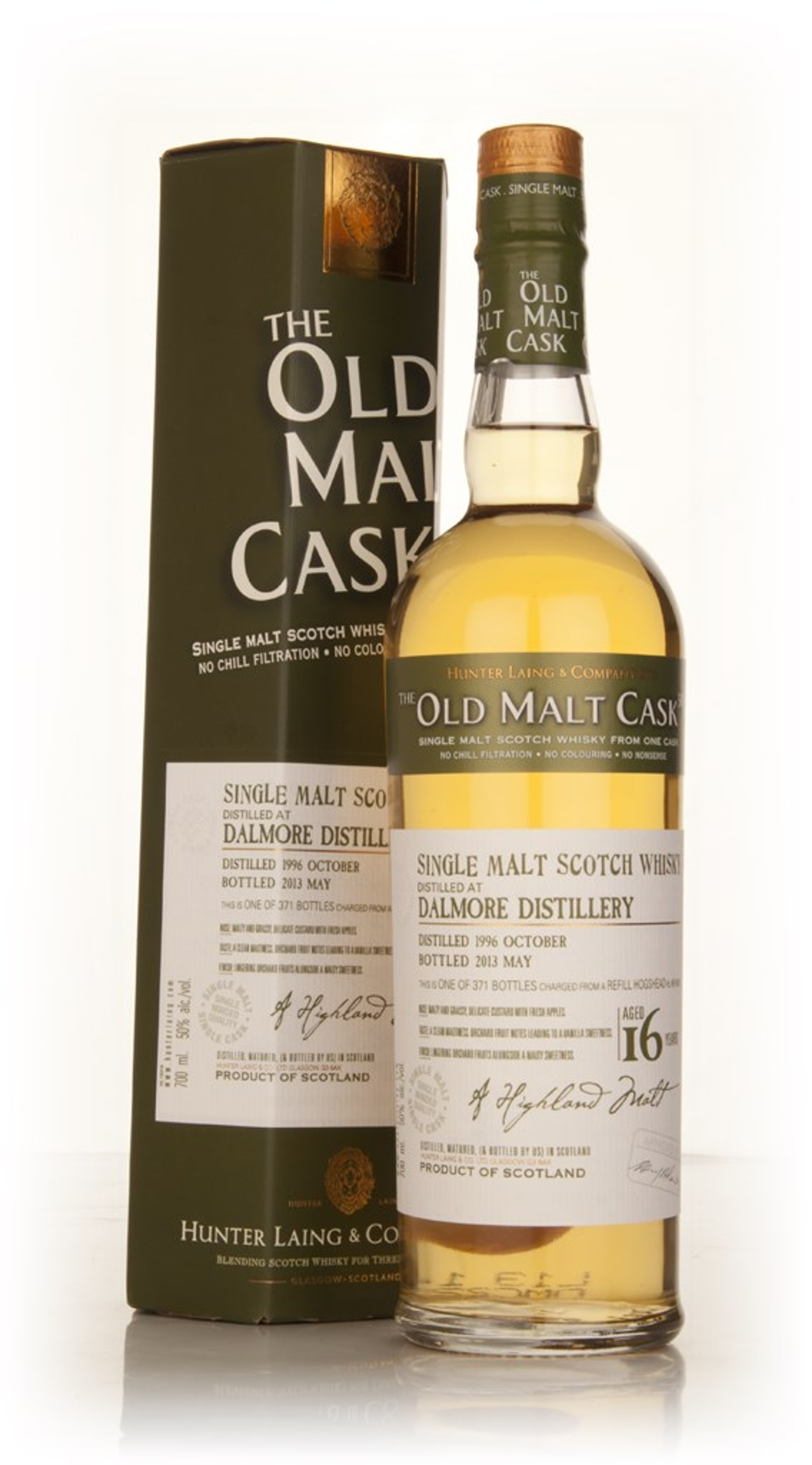 Dalmore 16 Year Old 1996 (cask 9816) - Old Malt Cask (Hunter Laing) 70cl
