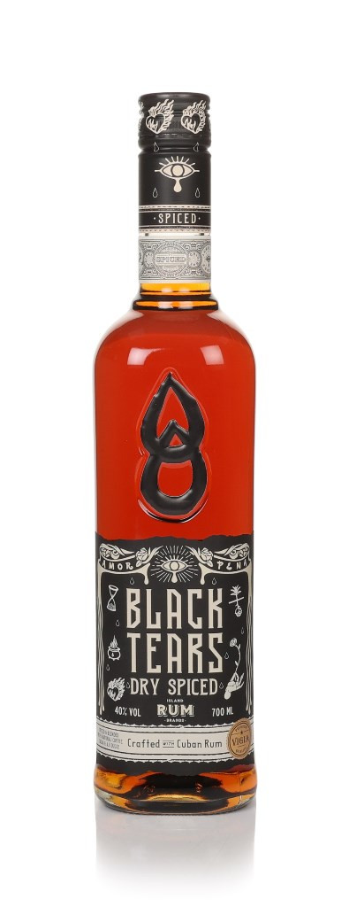 Black Tears Spiced Rum 70cl
