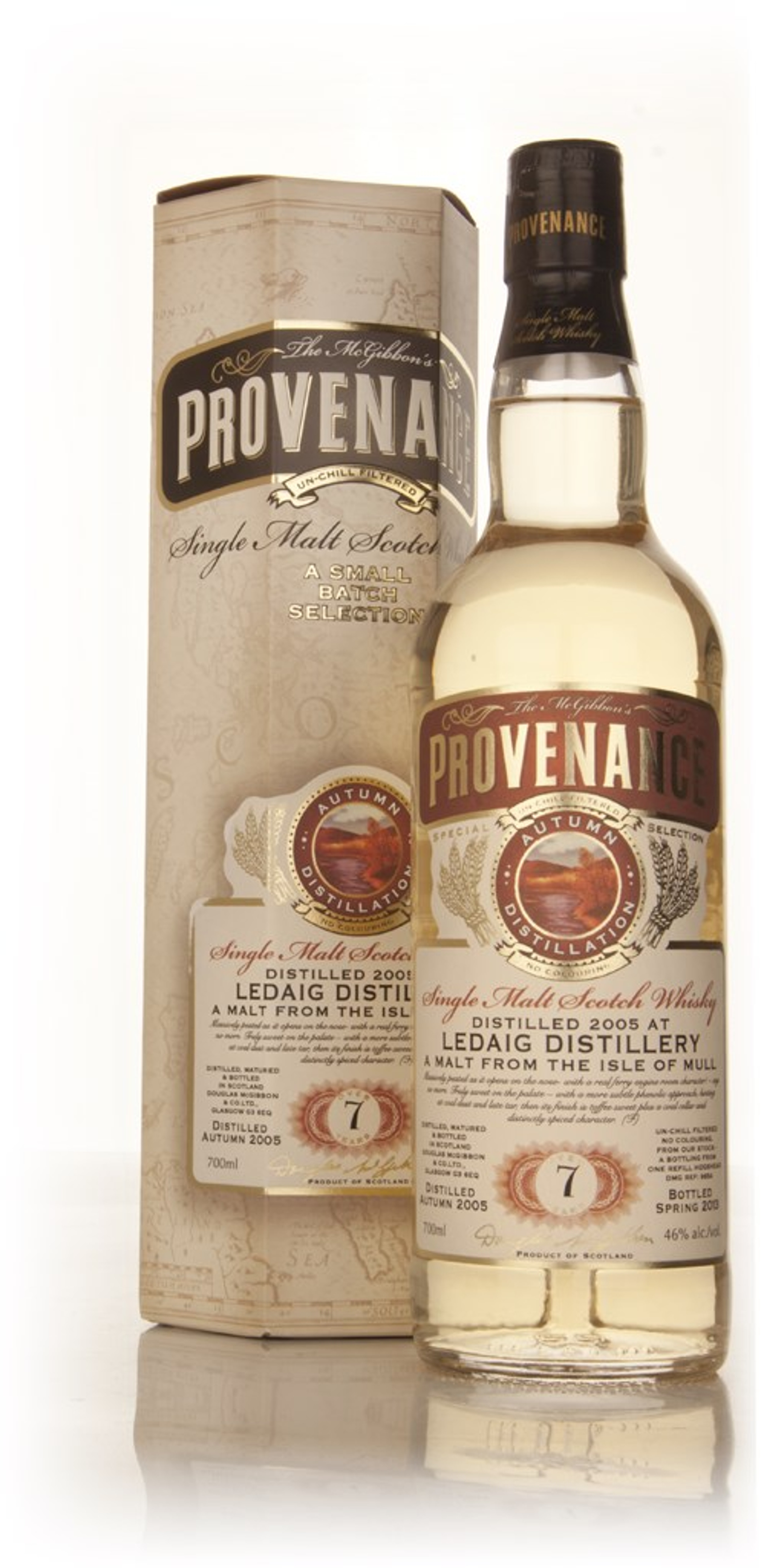 Ledaig 7 Year Old 2005 (cask 9654) - Provenance (Douglas Laing) 70cl