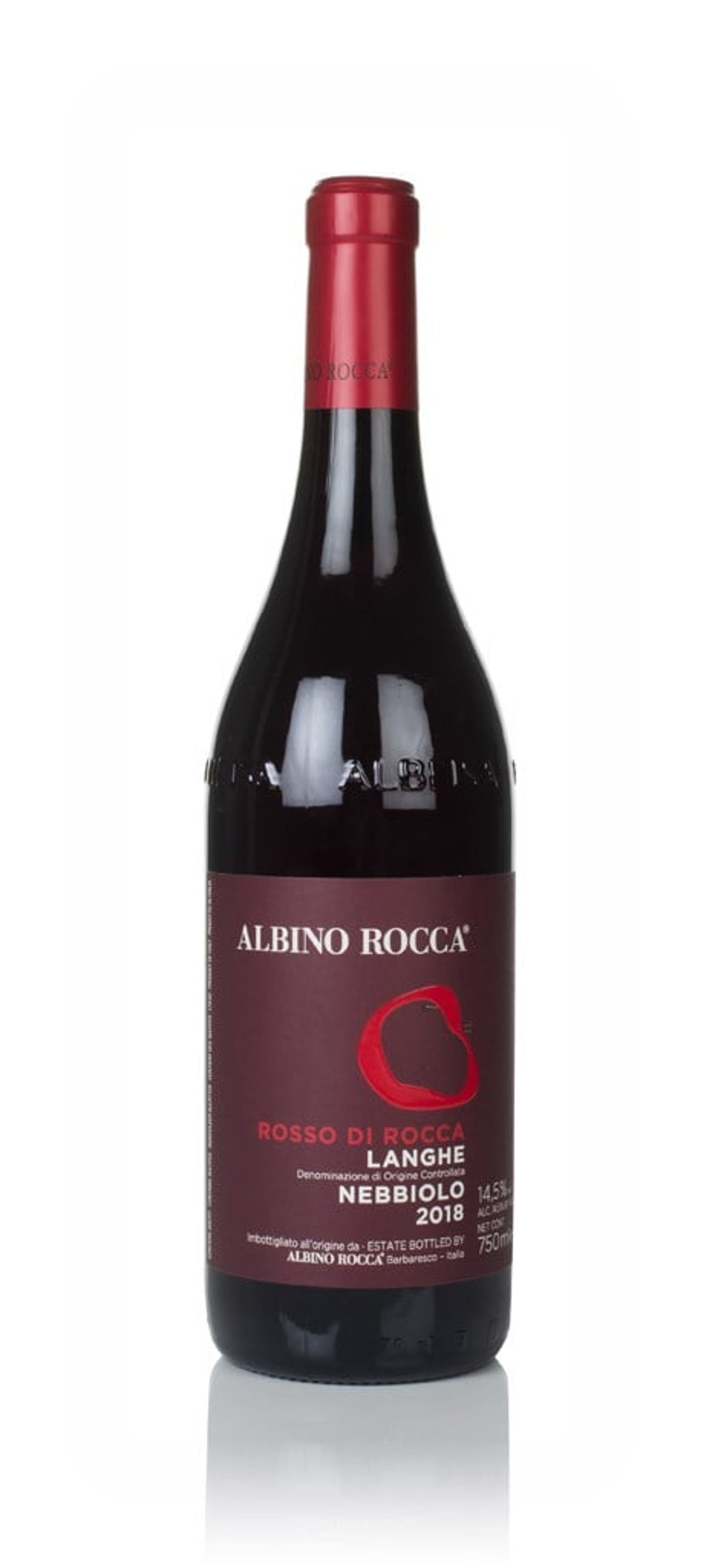 Albino Rocca Nebbiolo Langhe "Rosso di Rocca" 2018 75cl