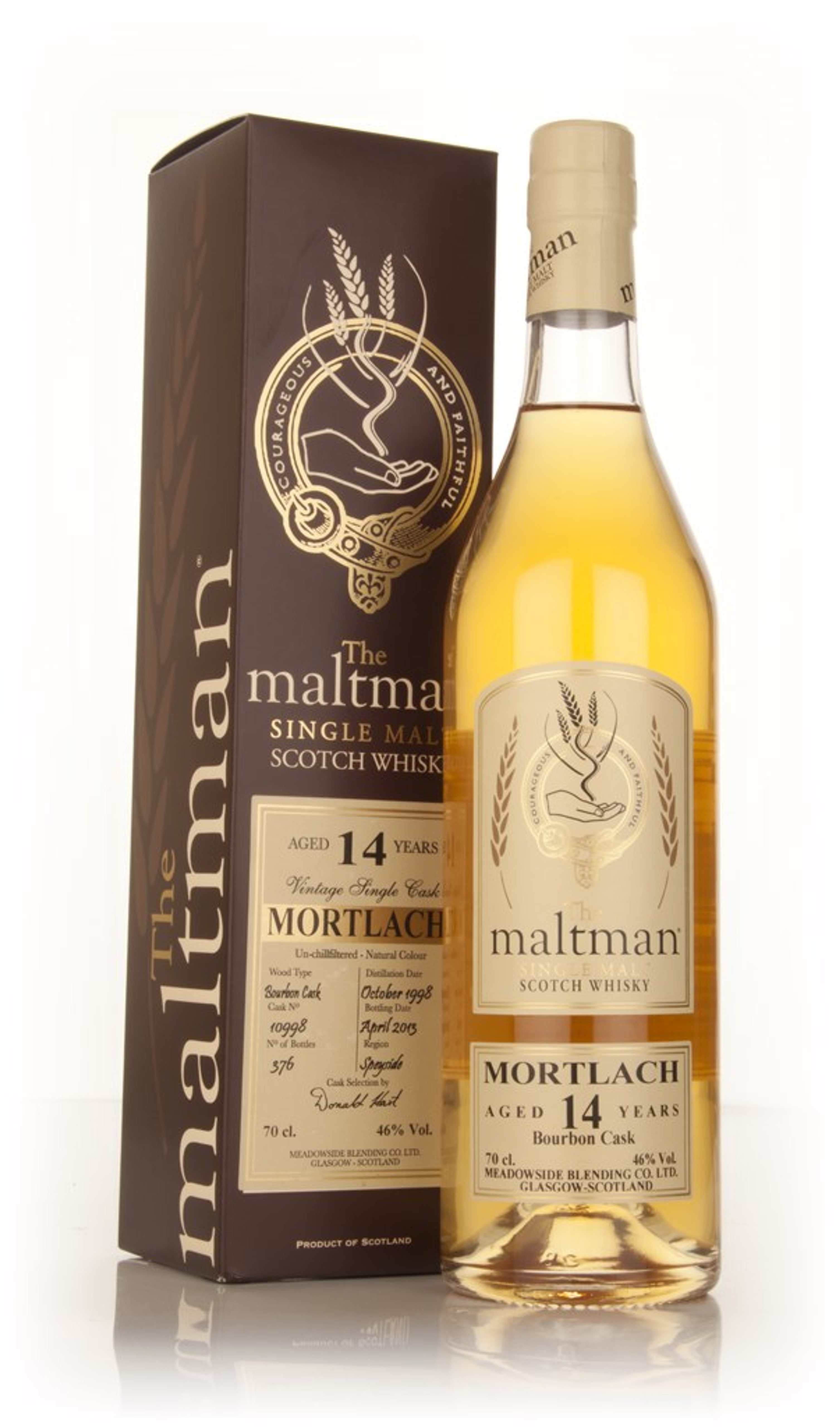 Mortlach 14 Year Old 1998 (cask 10998) - The Maltman 70cl