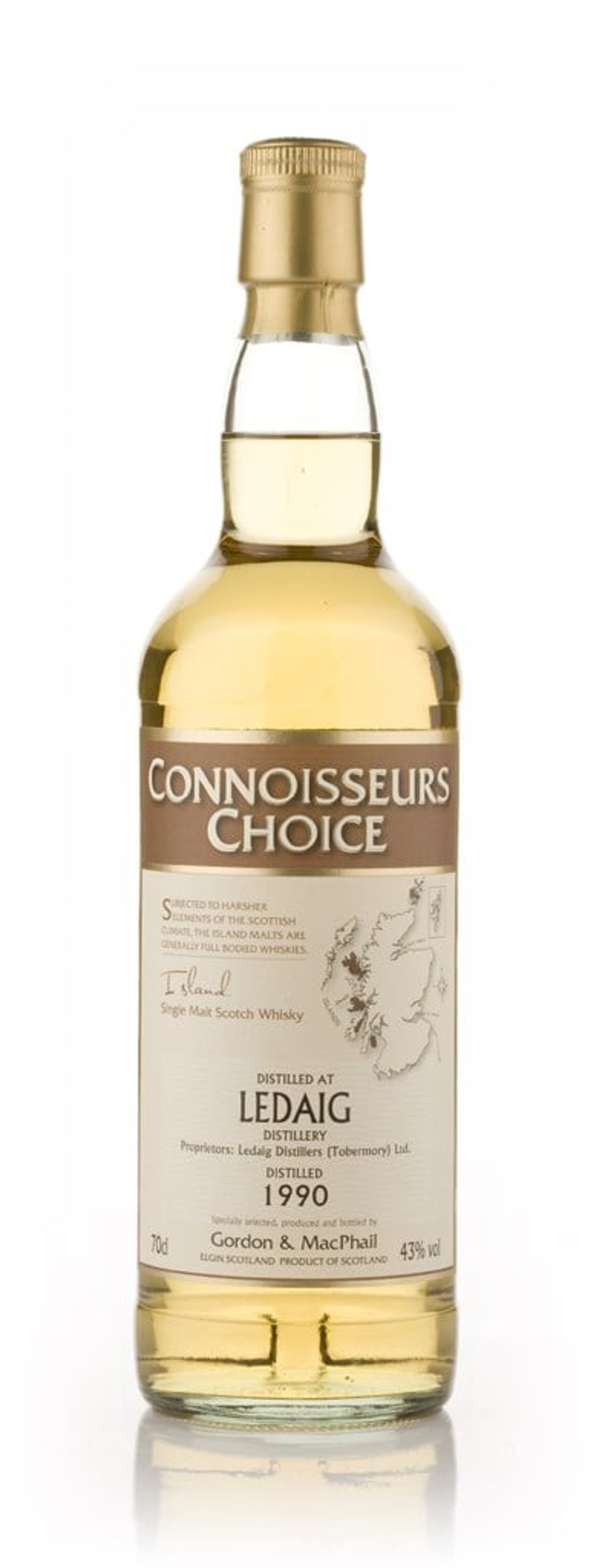 Ledaig 1990 (bottled 2008) - Connoisseurs Choice (Gordon & MacPhail) 70cl