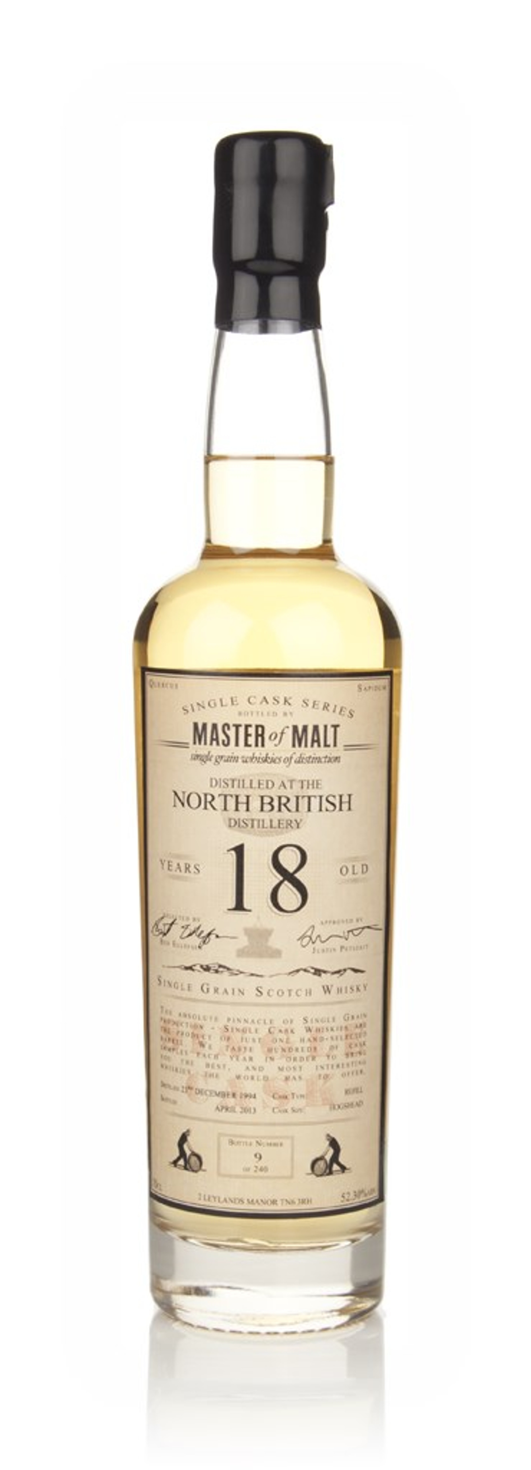 North British 18 Year Old 1994 - Single Cask (Master of Malt) 70cl