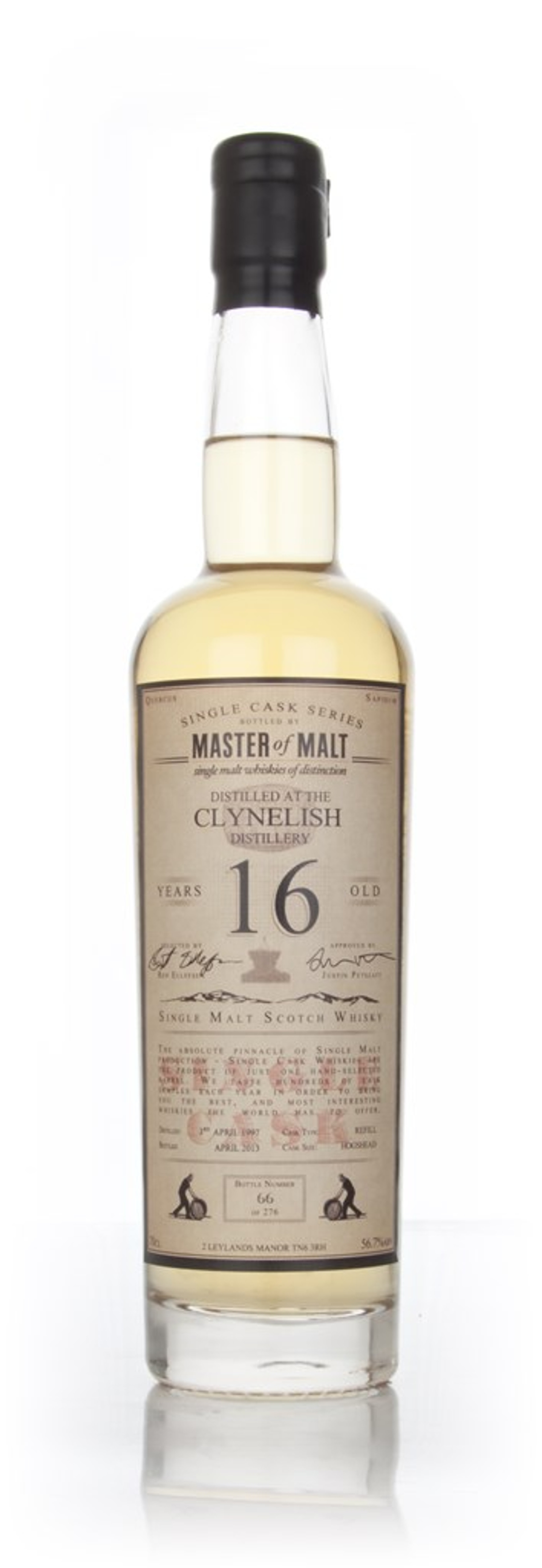 Clynelish 16 Year Old 1997 - Single Cask (Master of Malt) 70cl
