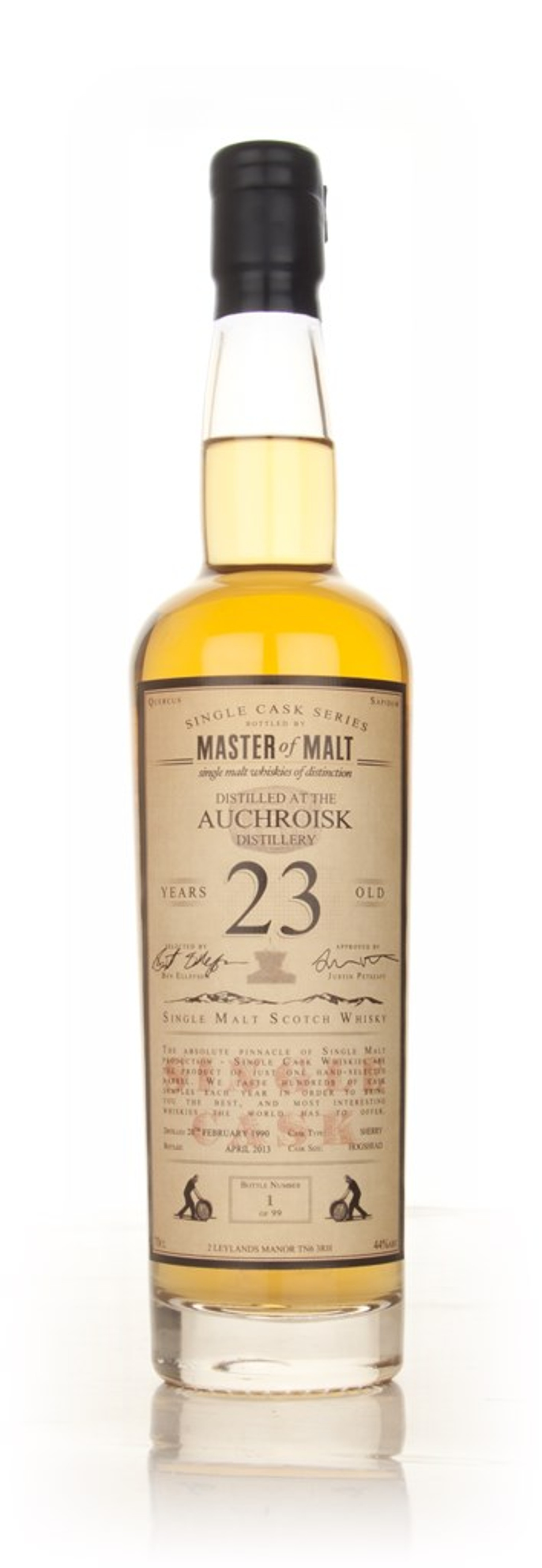 Auchroisk 23 Year Old 1990 - Single Cask (Master of Malt) 70cl