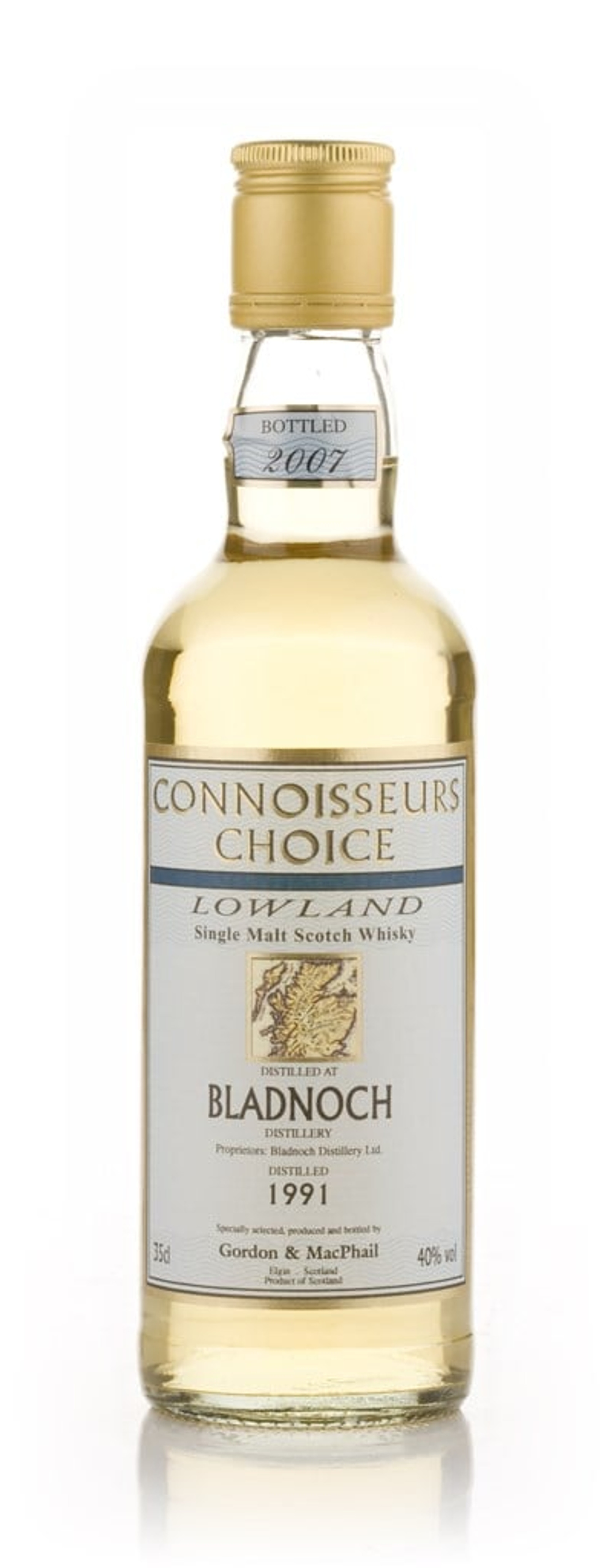 Bladnoch 1991 (bottled 2007) - Connoisseurs Choice (Gordon & MacPhail) (35cl)