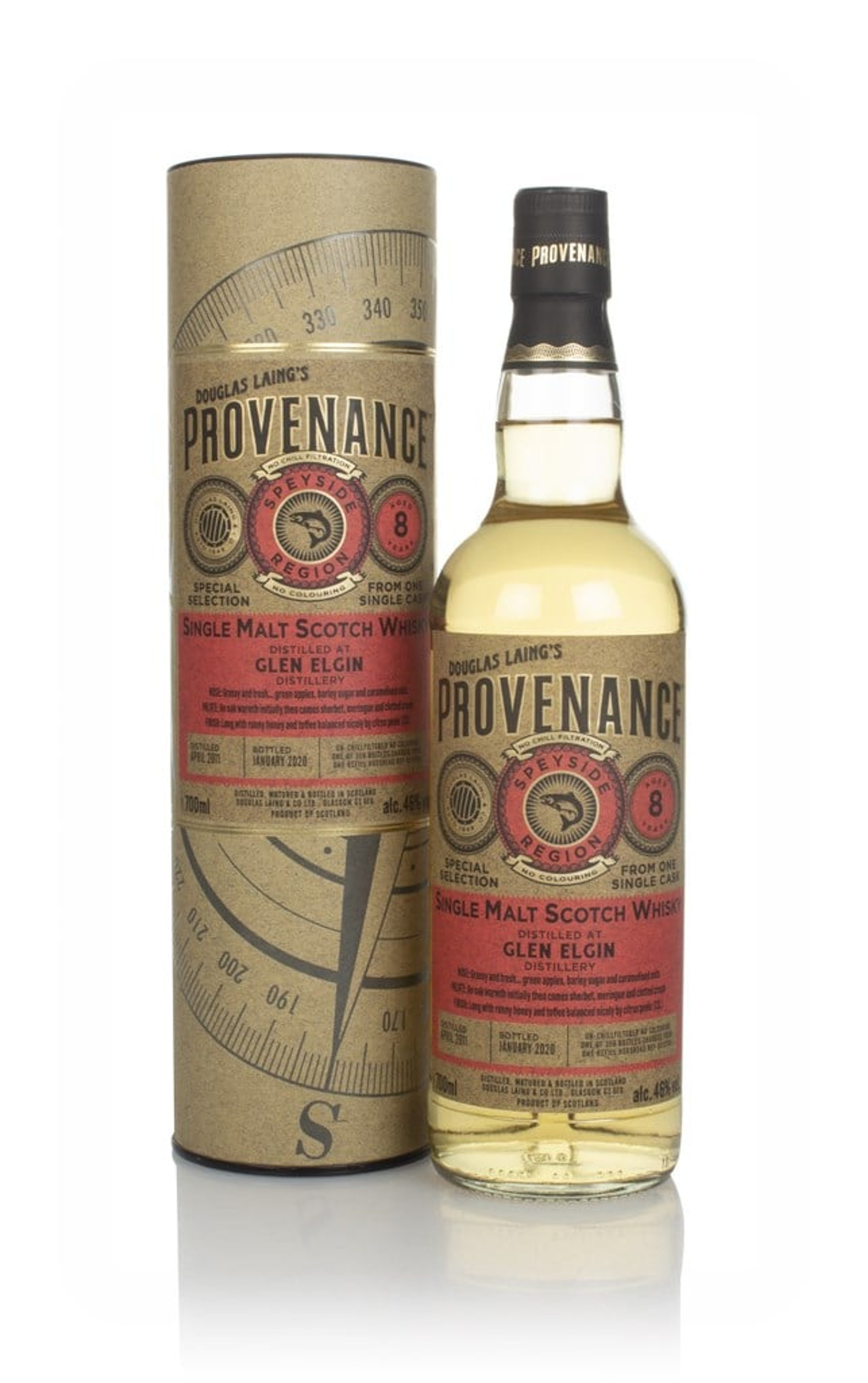 Glen Elgin 8 Year Old 2011 (cask 13789) - Provenance (Douglas Laing) 70cl