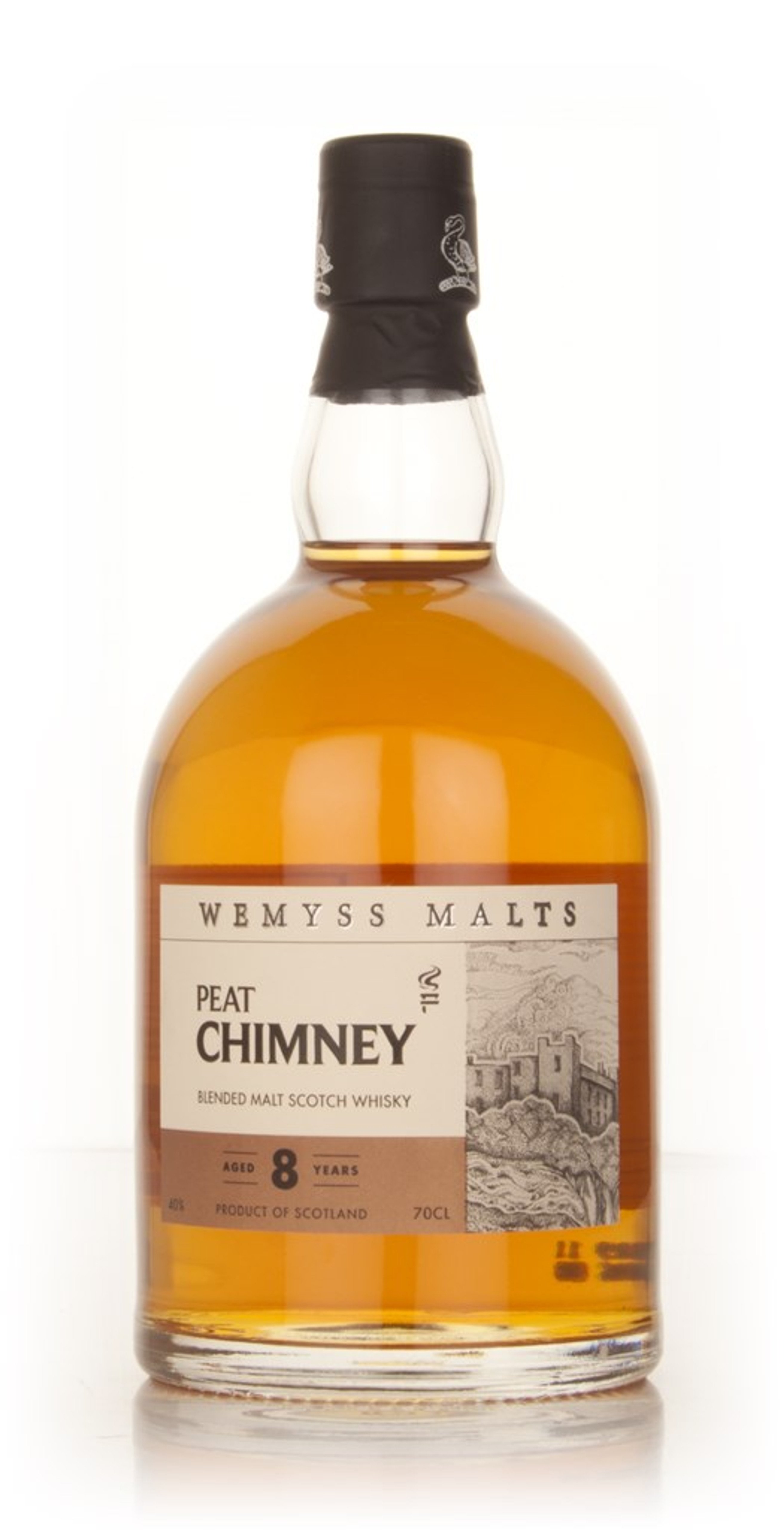 Peat Chimney 8 Year Old (Wemyss Malts) 70cl